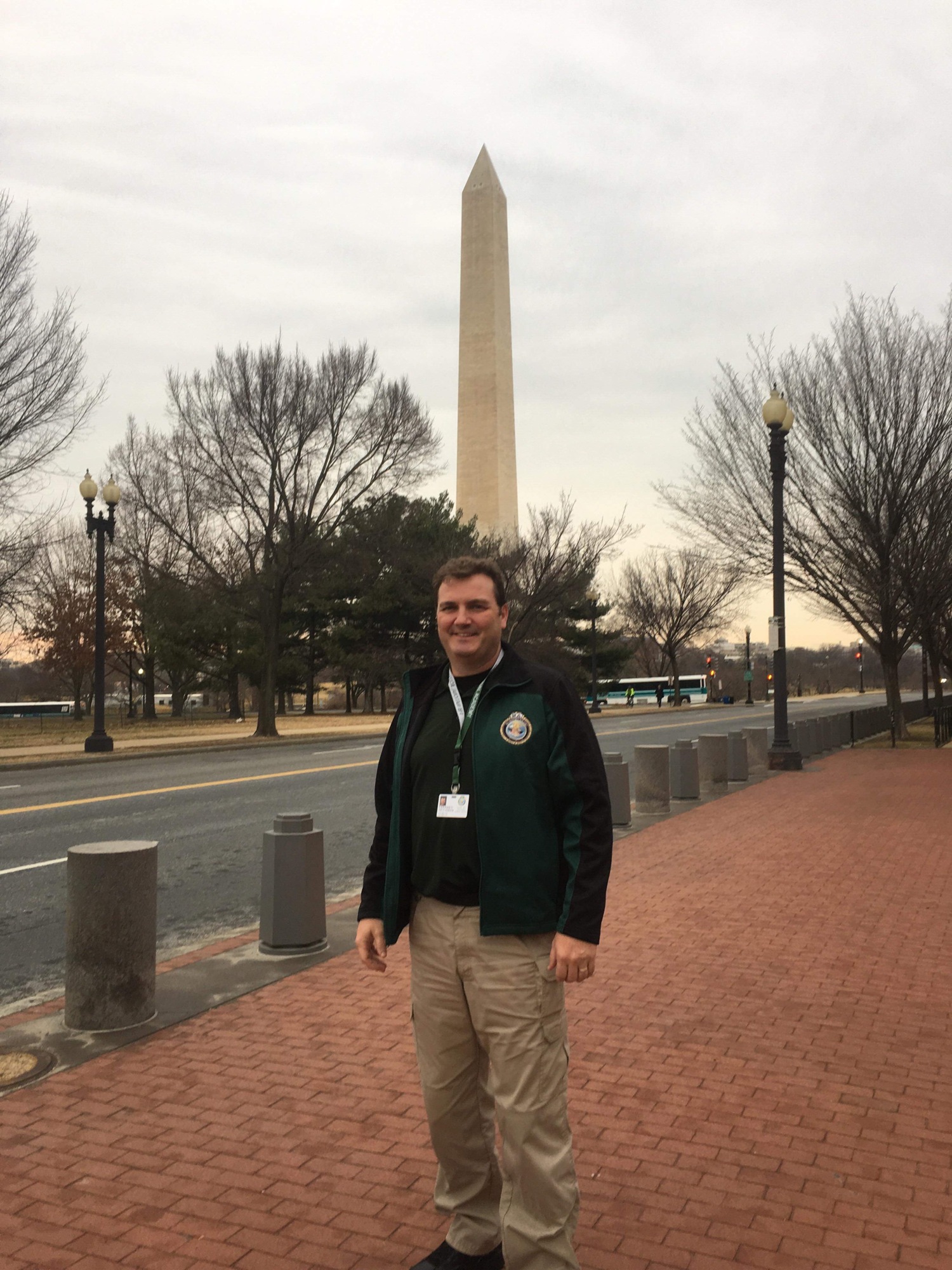 Steve McCosker has had the opportunity to go sightseeing while enrolled in the program.
