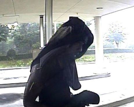 An image of the suspect captured via surveillance video at the Suntrust Bank drive-thru ATM in Winter Garden.