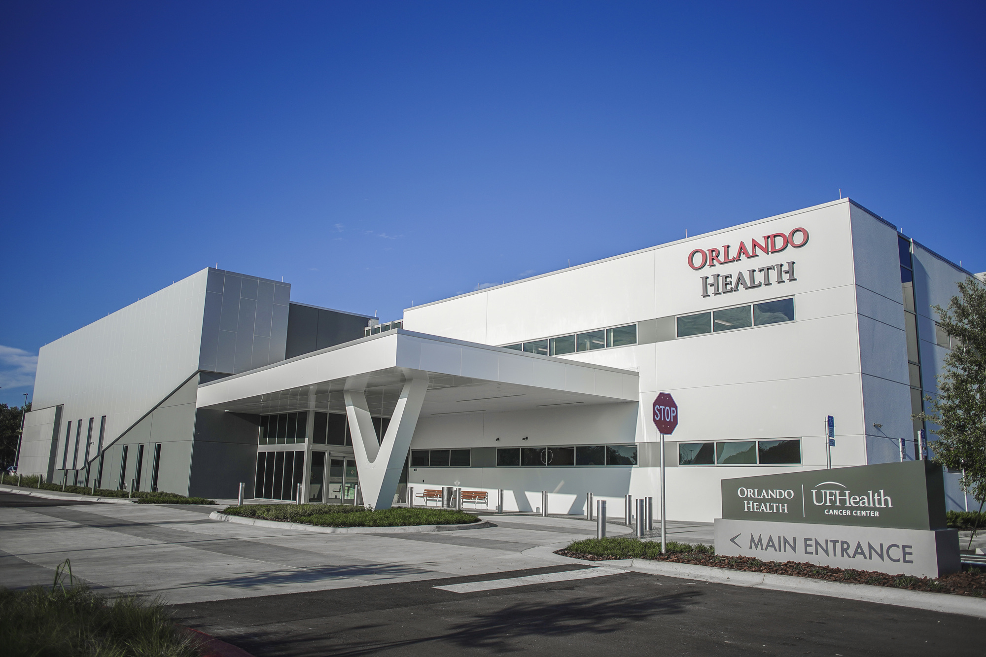 The new, $28 million cancer center spans 30,000 square feet. (Courtesy Orlando Health)