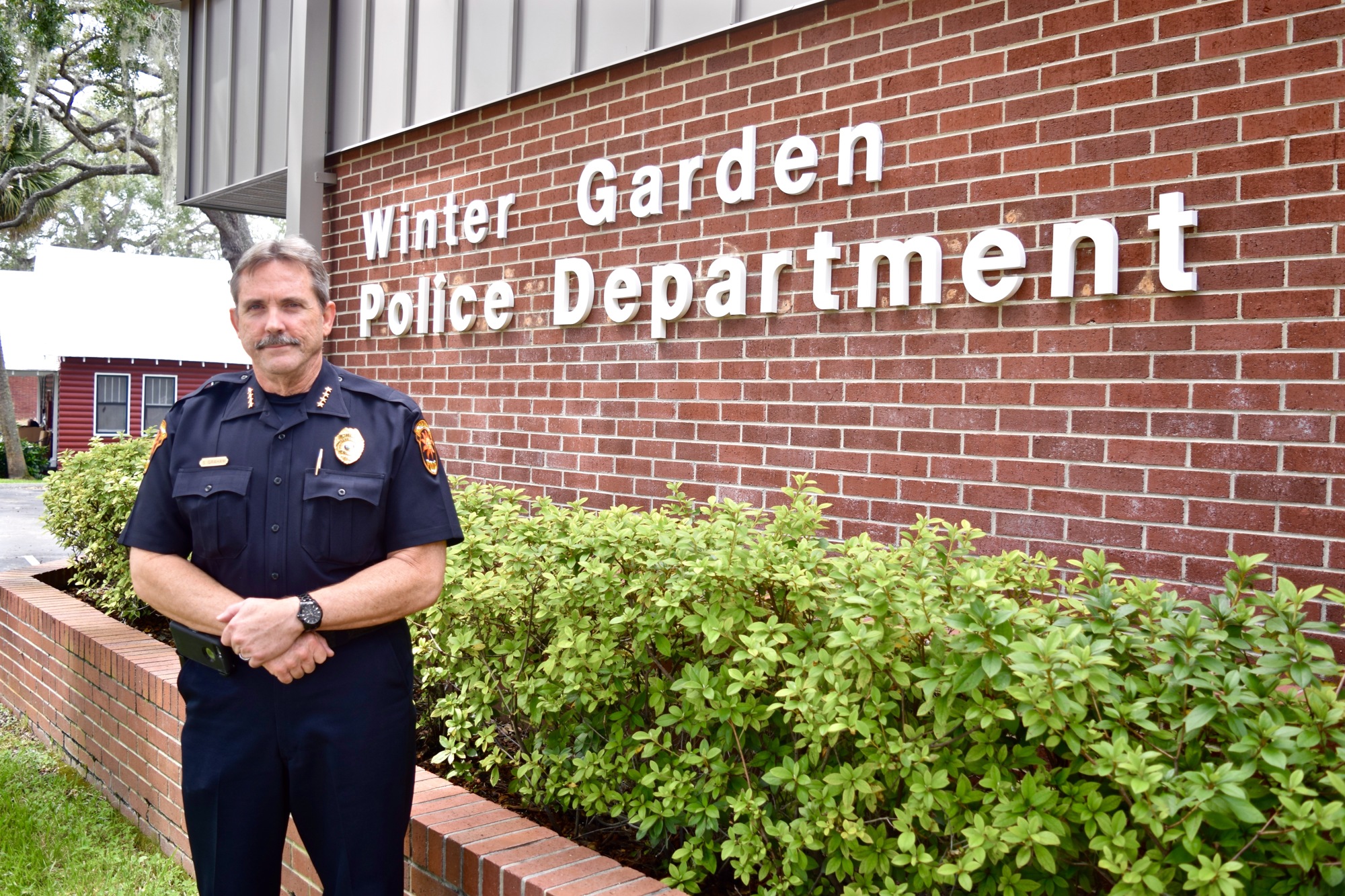 New Winter Garden Police Chief Steve Graham is ready to oversee his department and serve the city.