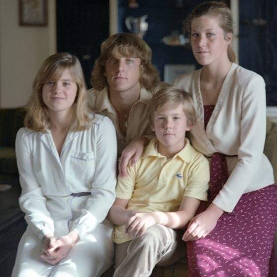 The Gillis siblings in an undated photo: Kathleen, John, James and Colleen.