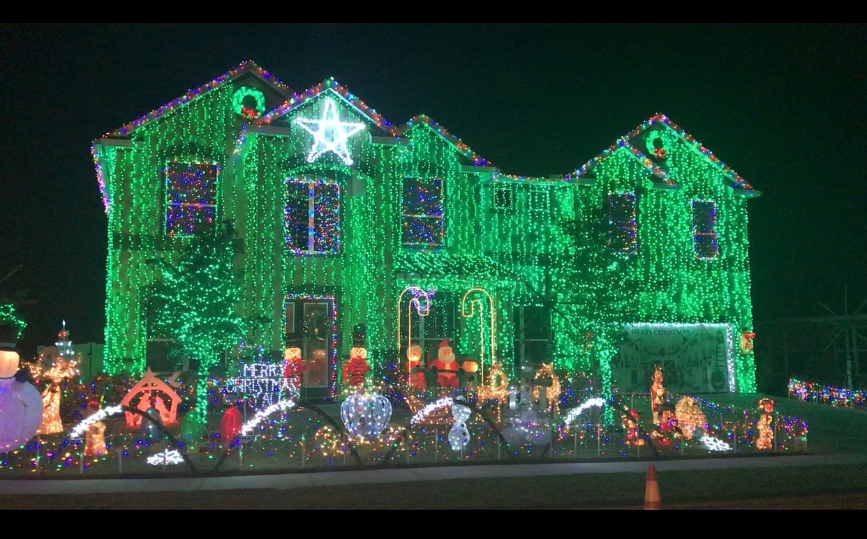 You can see the Swathwood Family Spectacle of Lights at 12001 Florida Hills St., Winter Garden.