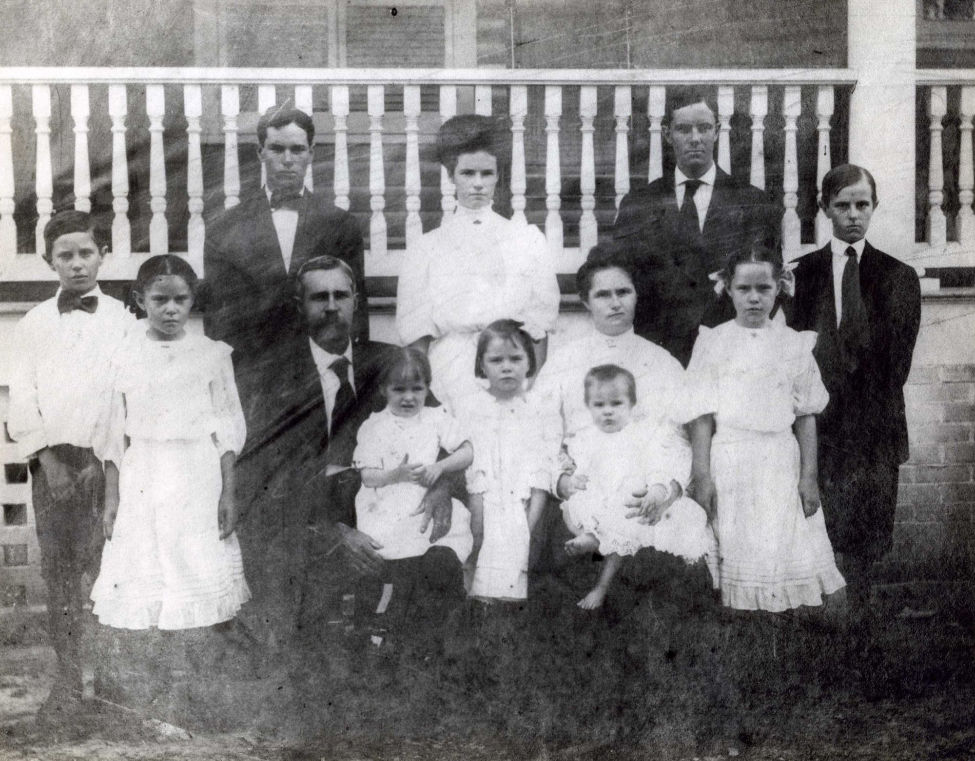 James Hardy Sadler and family