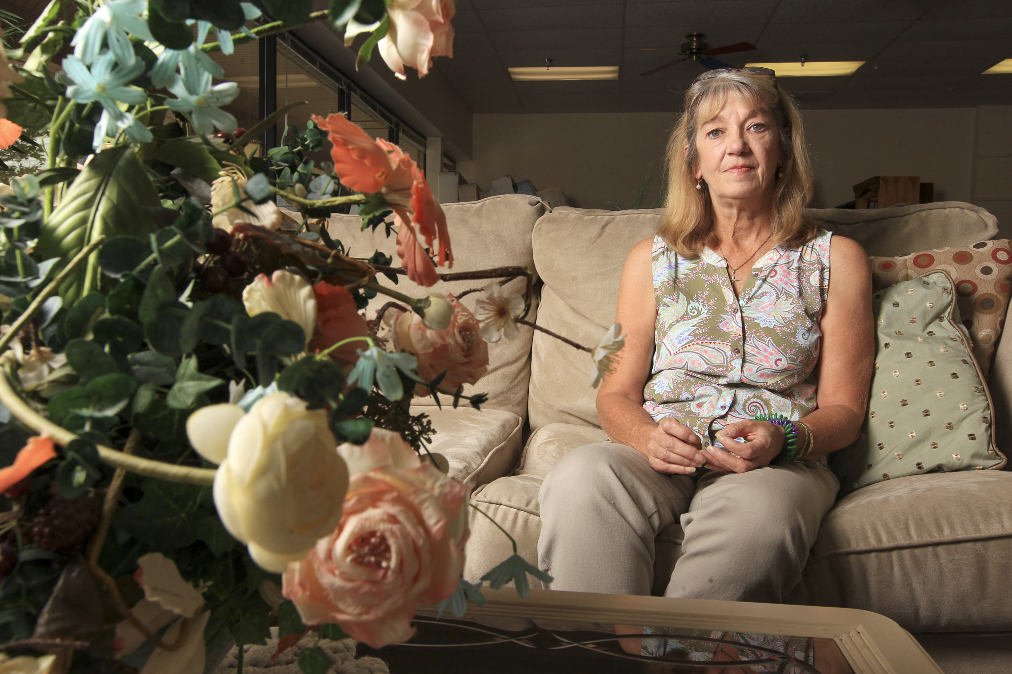 Colleen Goldrick, 57, lost her daughter to drugs before overcoming her own addiction with the help of New Beginnings. (Photo by Troy Herring)