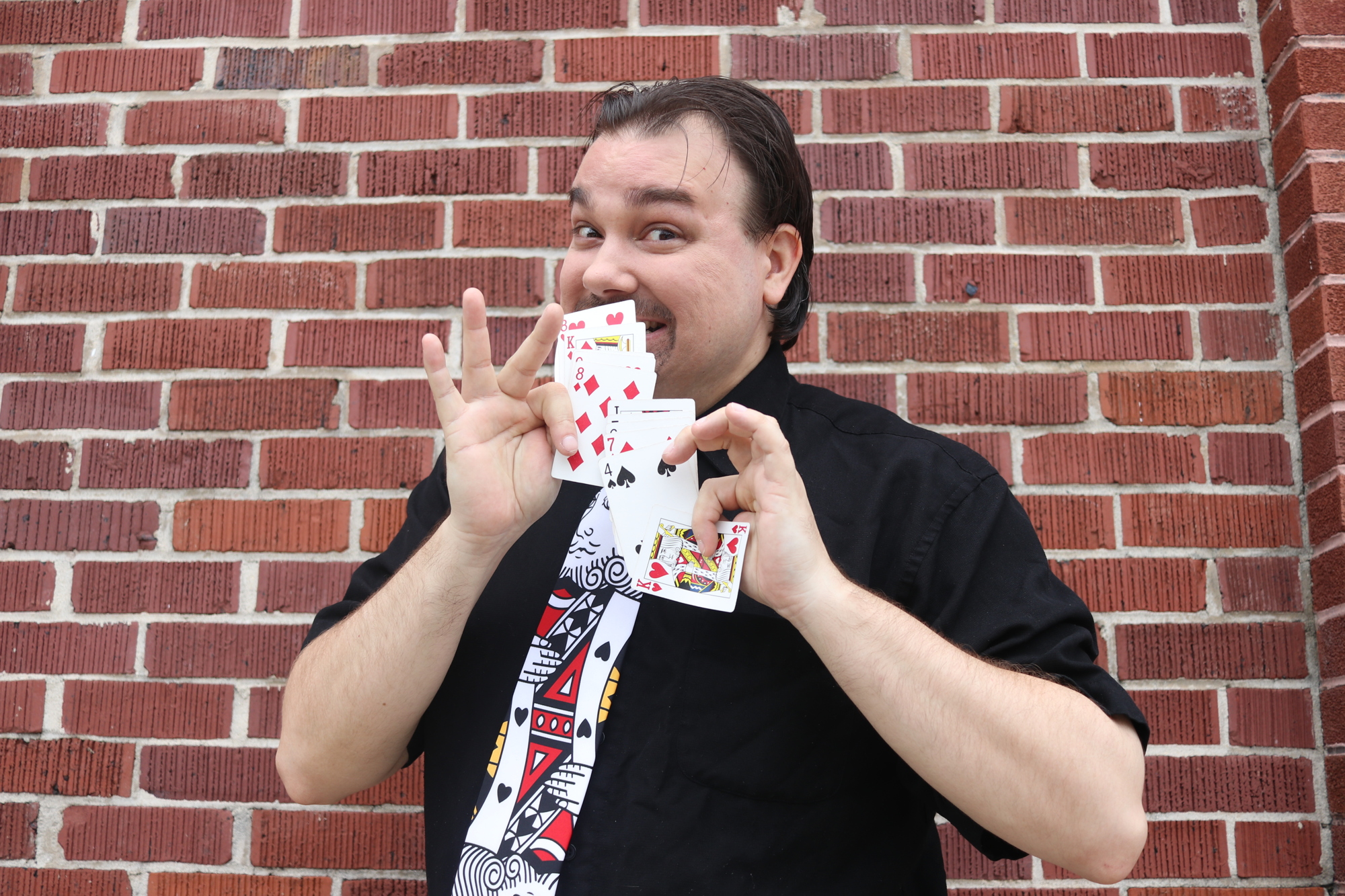 Michael Matson began honing his craft in magic at age 5 as a way to help cope with his father’s battle with Hodgkin’s lymphoma. After beating the cancer, his father taught him how to shuffle cards, which led him to try card tricks.