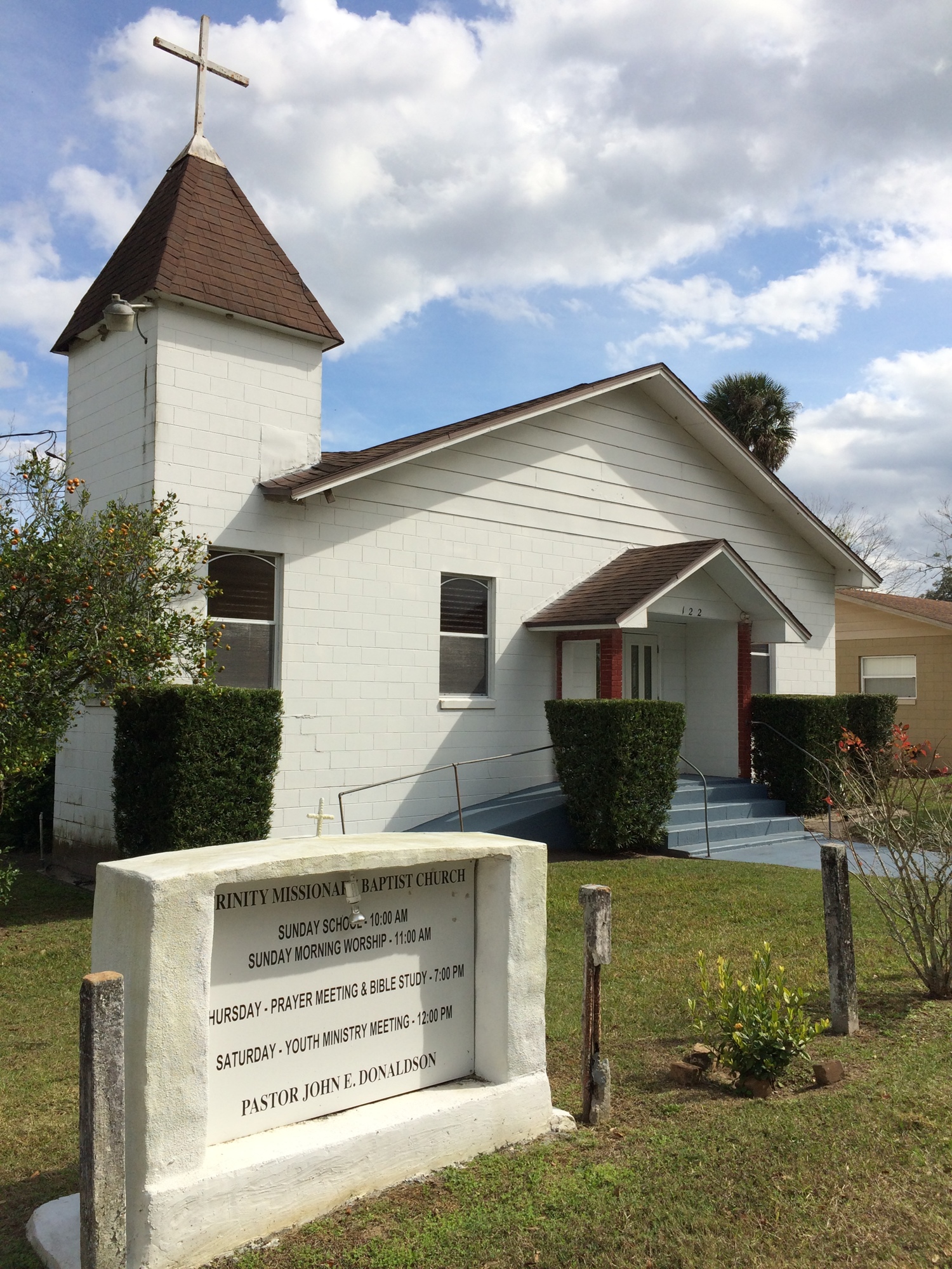 Trinity Missionary Baptist Church, in Oakland, was built on Jefferson Street in 1950 during a time when segregation forced black congregations to worship separately from the white churches.