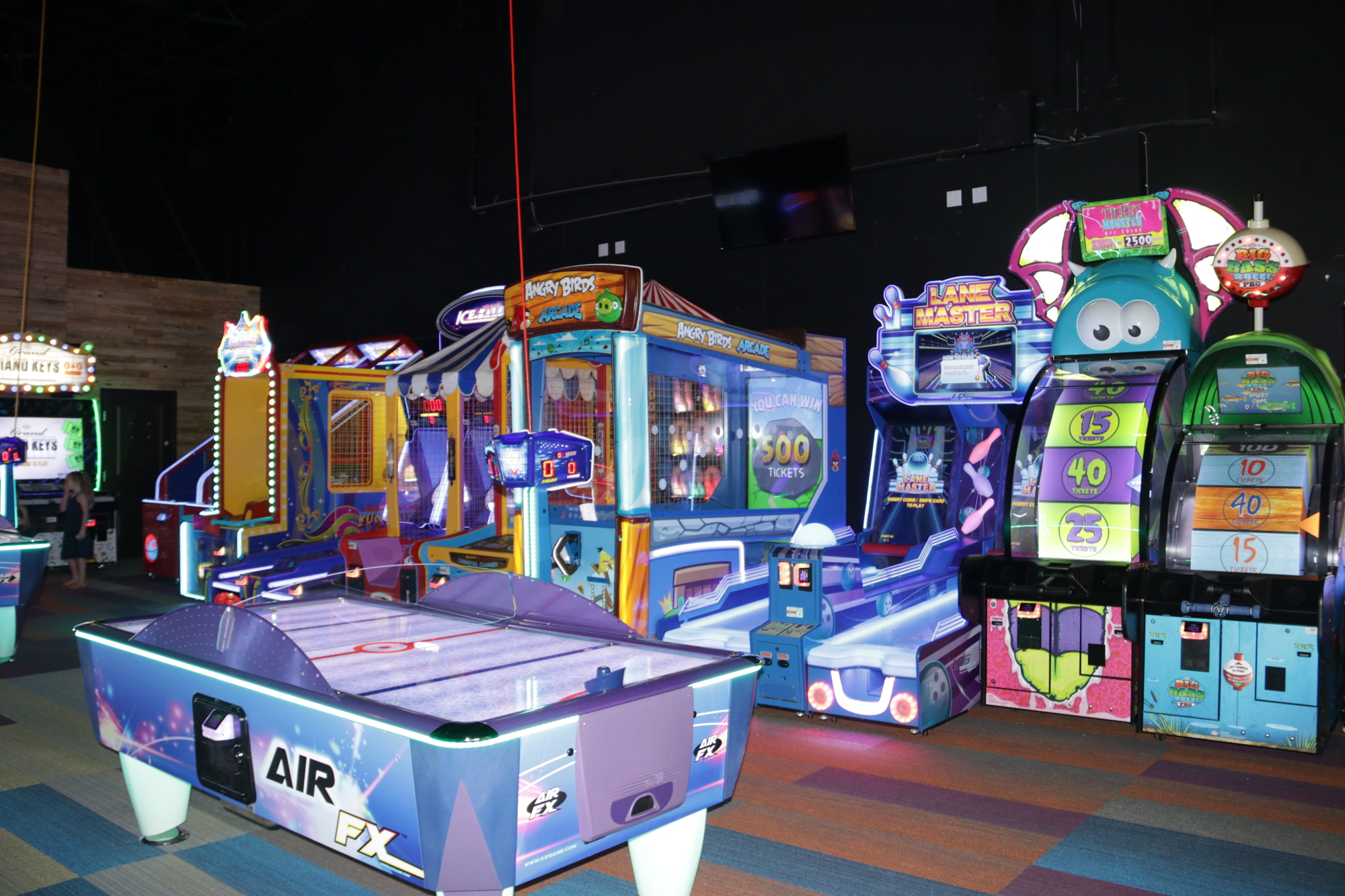 A key feature at the Groovy Goat is the arcade, which feature more than 40 different games.