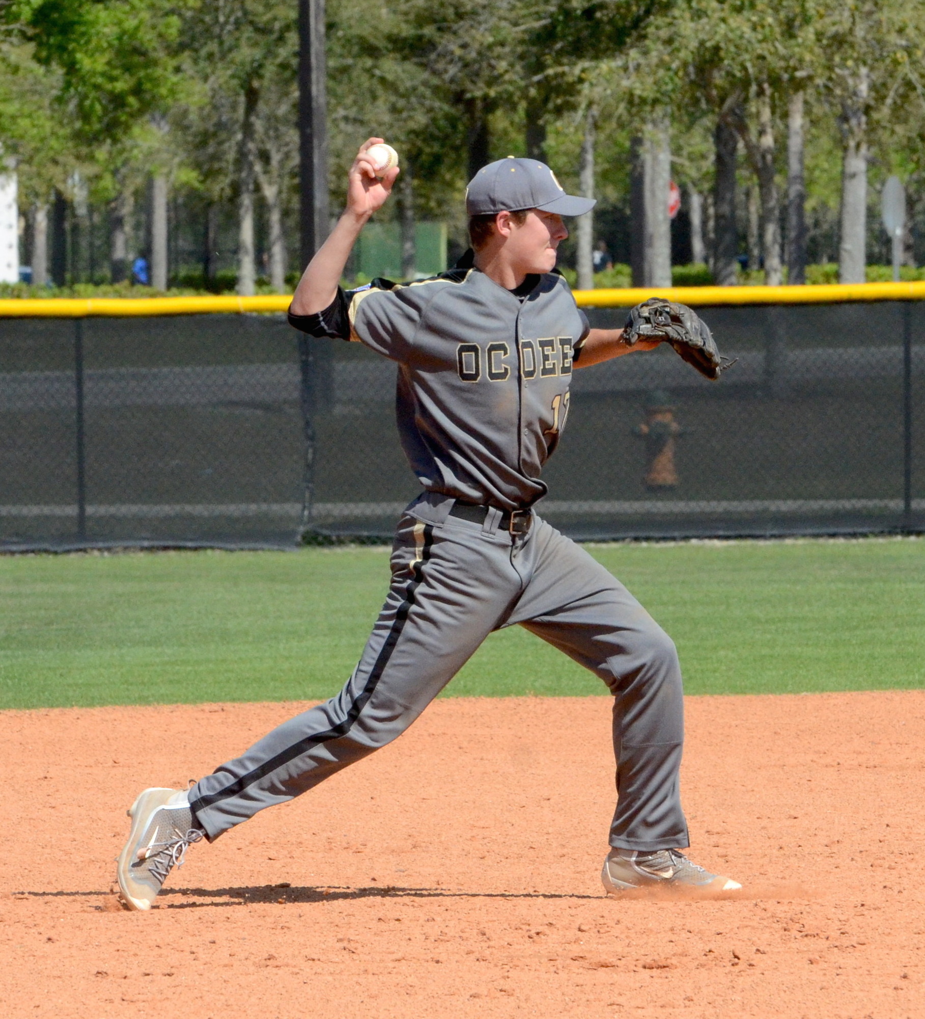 Ryan Brewer transferred to Ocoee after playing for Apopka for the first three years of his high school career and has been a welcome addition for the Knights.