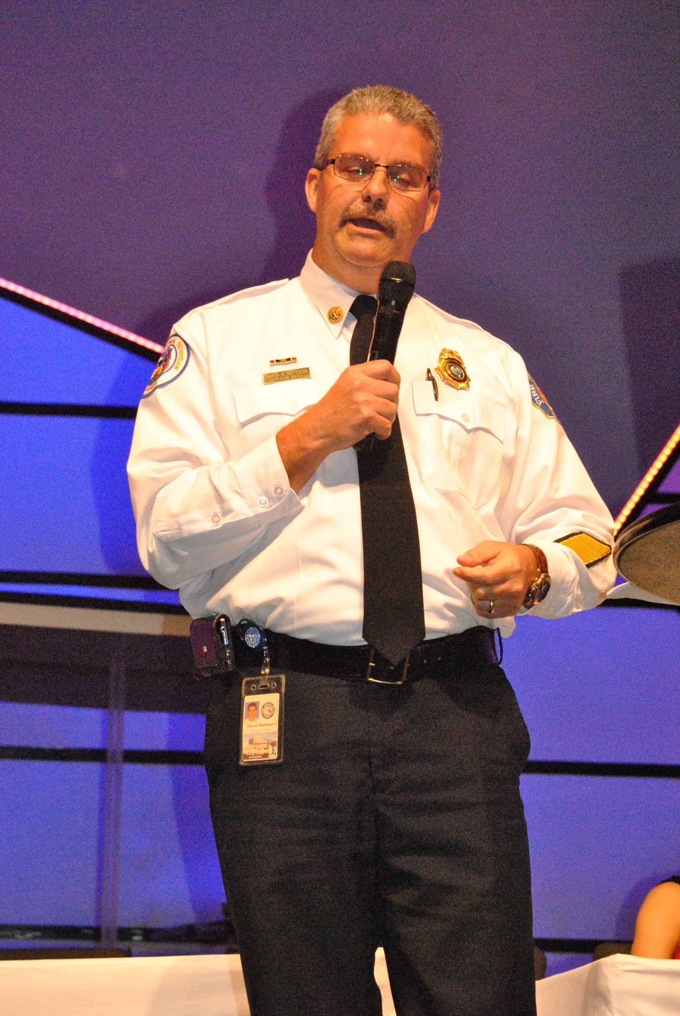 Fire Rescue Planning & Technical Services Division Chief David Rathbun