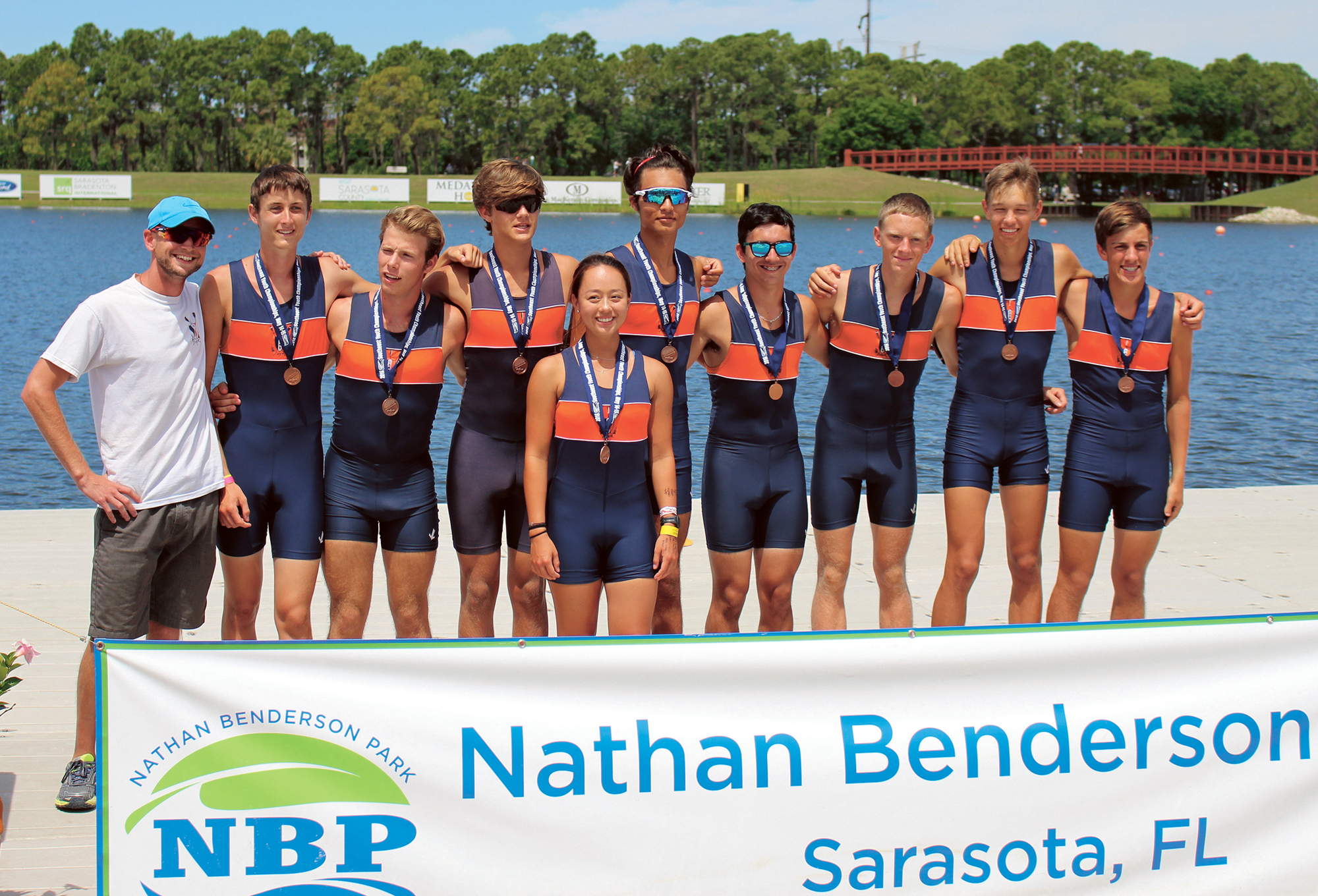 Five OARS boats placed in the top three at the USRowing Southeast Youth Championships May 14 and 15 in Sarasota.