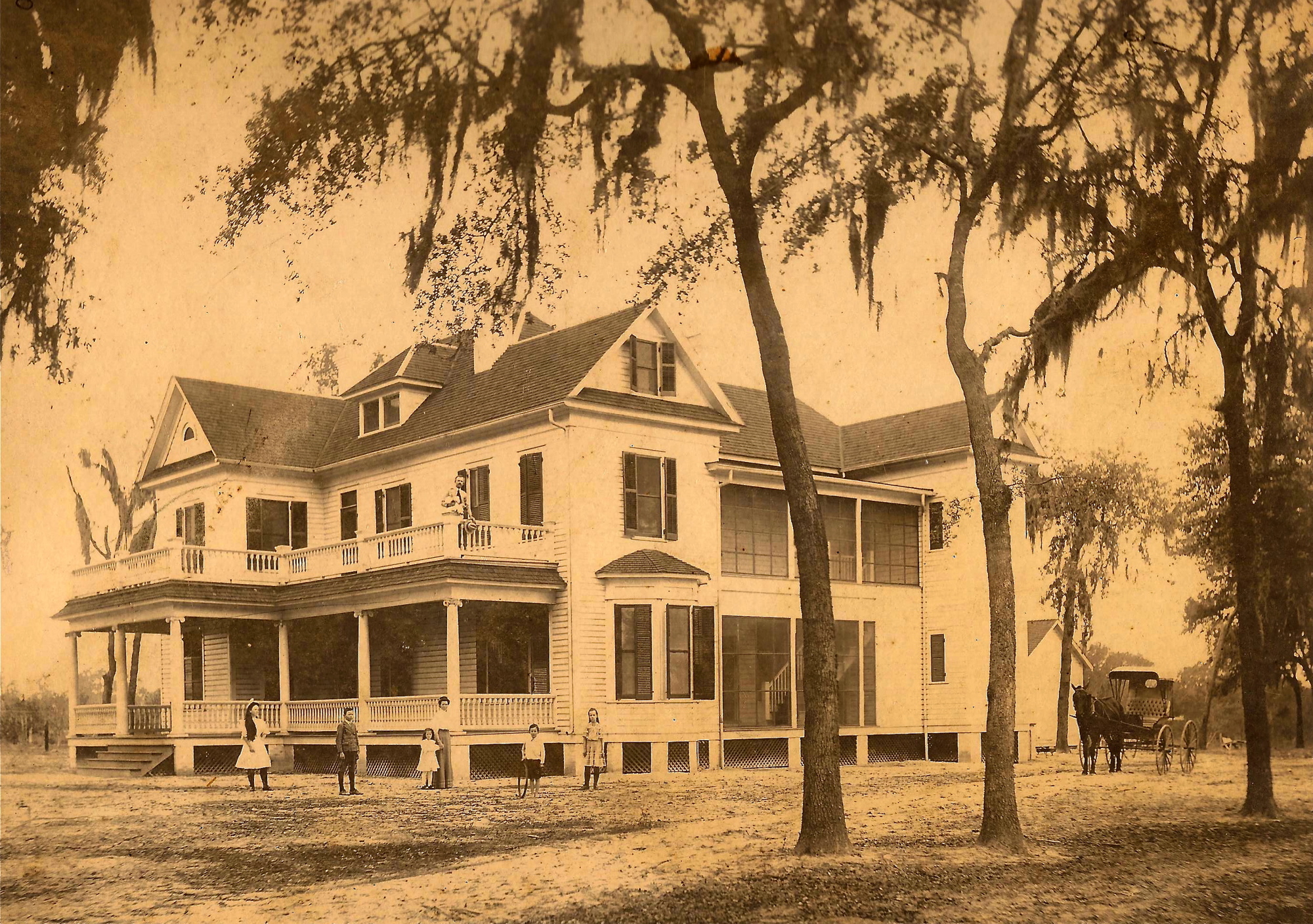 L.W. Tilden’s home in Tildenville.