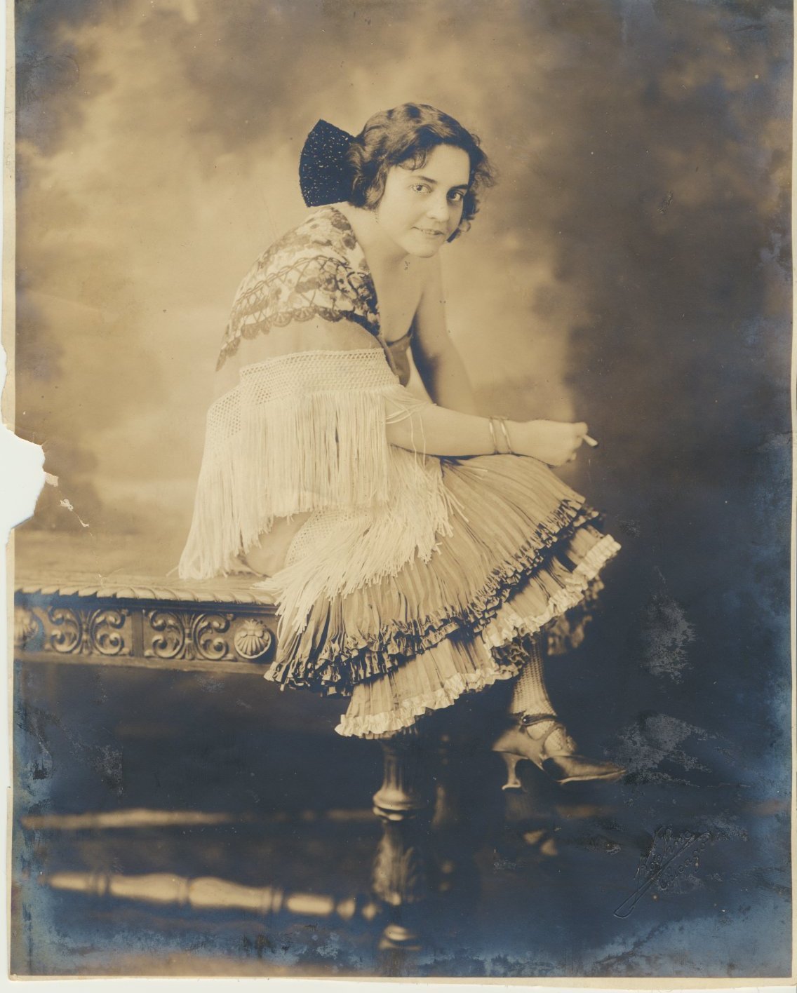 Grace Mather-Smith was legendary in Oakland for her extravagant social life and vivacious attitude. Courtesy of the Winter Garden Heritage Foundation.