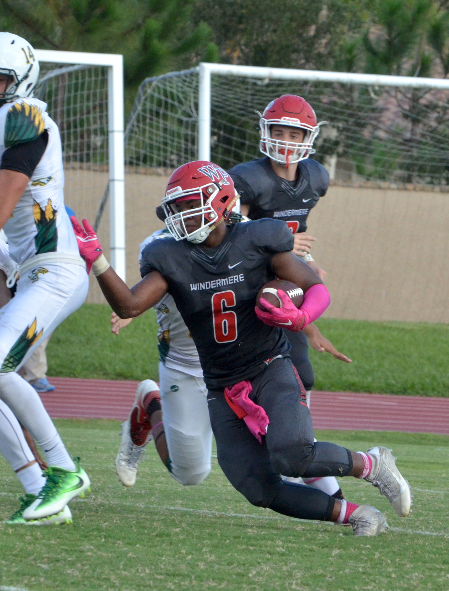 Ismael Cortes rushed for four touchdowns.