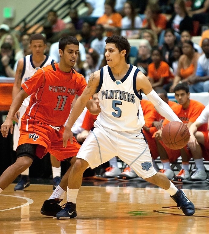 Shane Larkin in the 2011 State Championship Game against Winter Park. Photo by Dave Jester