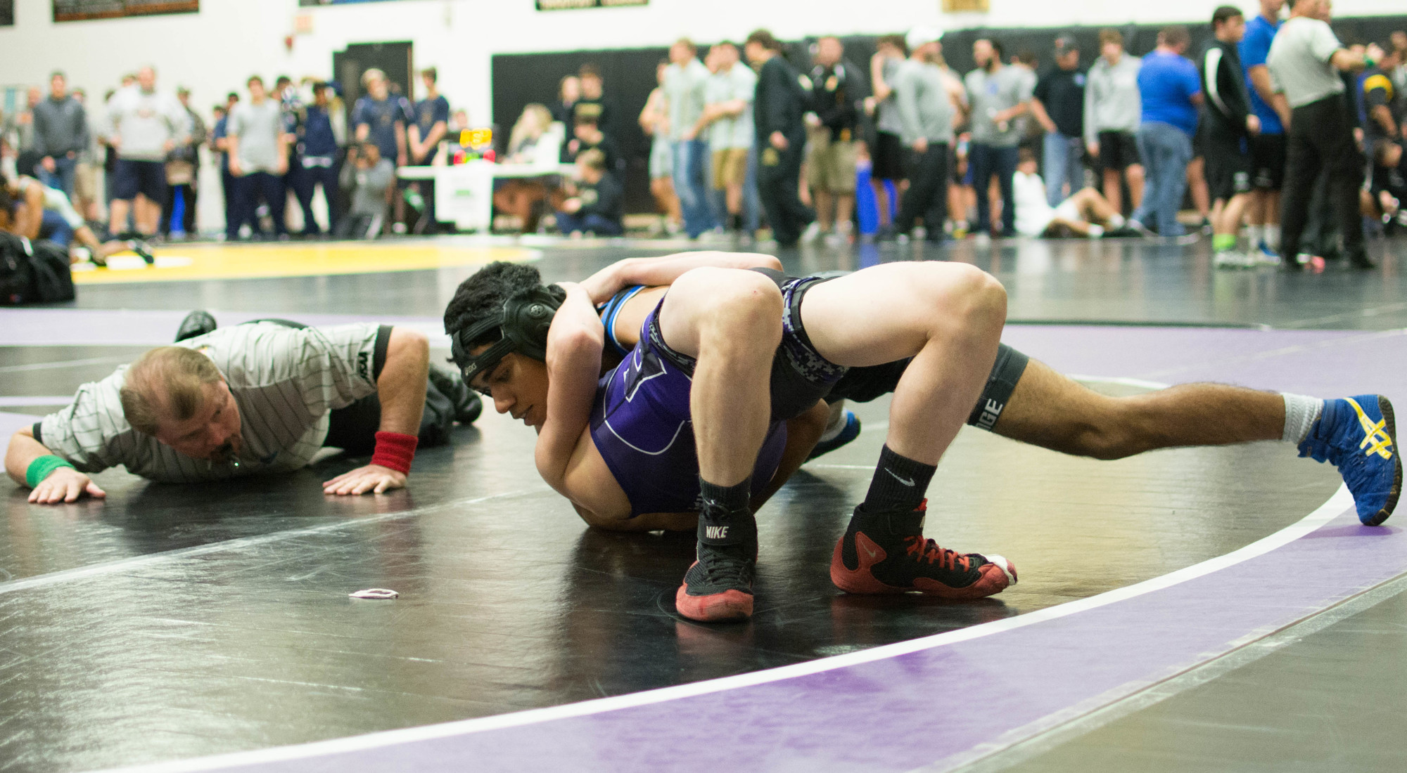Tyler Montes has been a leader for the Warriors on and off the mat. Courtesy photo