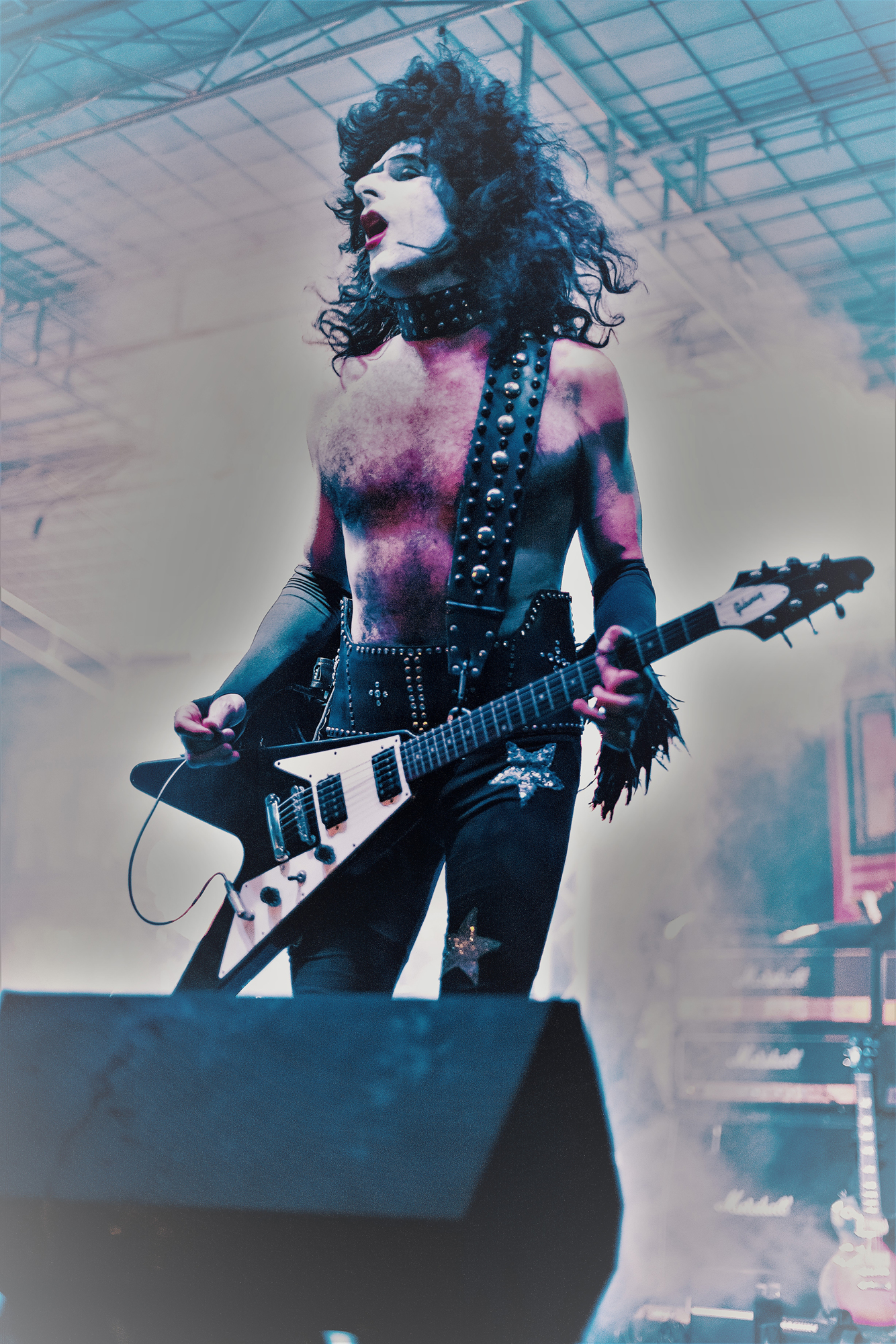 Florida rocker John Carlazzo takes the stage as guitarist/vocalist Paul Stanley for KISS ALIVE ... The Tribute.