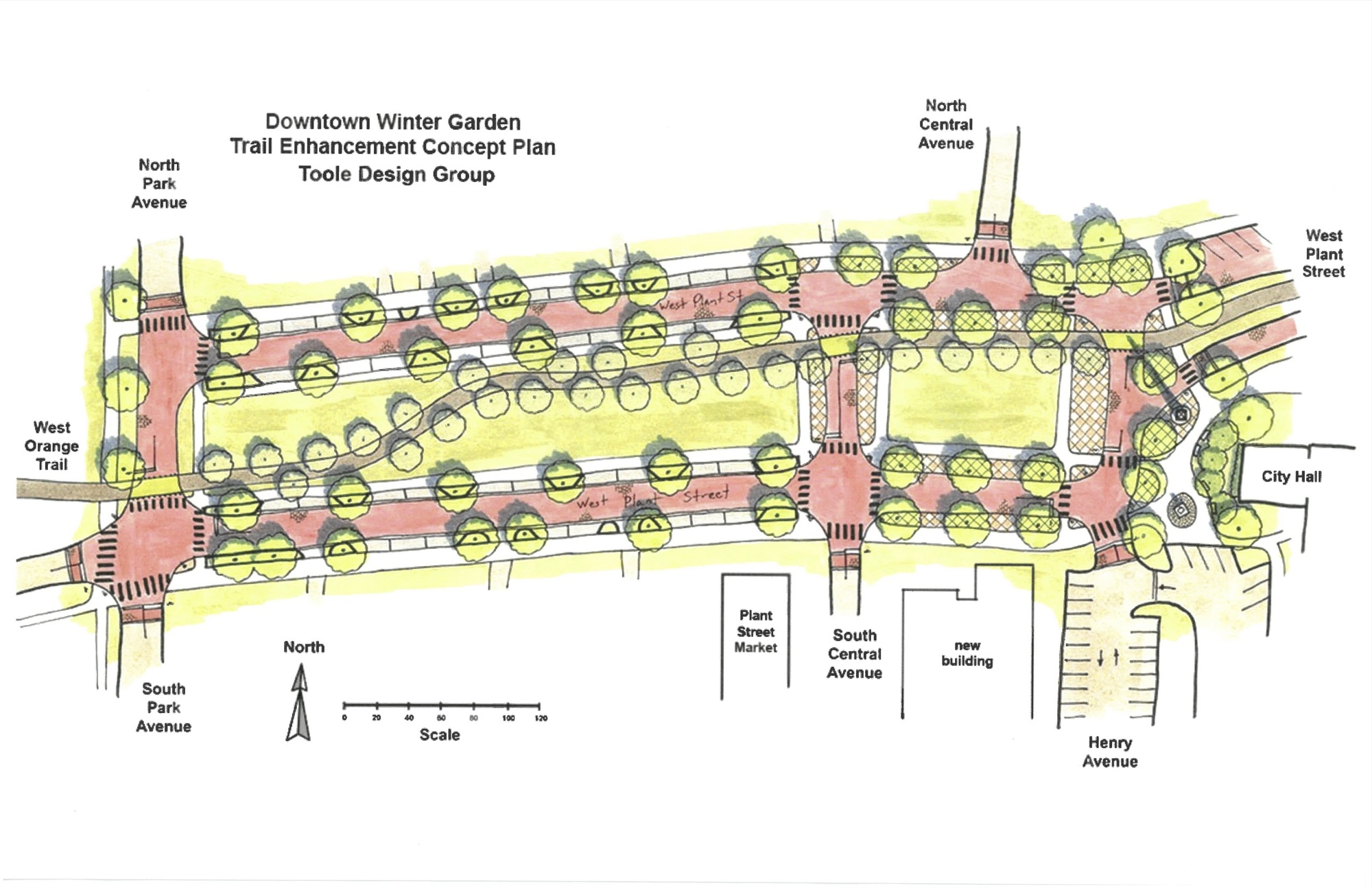 Winter Garden is creating its first downtown park and is changing the flow of the West Orange Trail to make it safer.