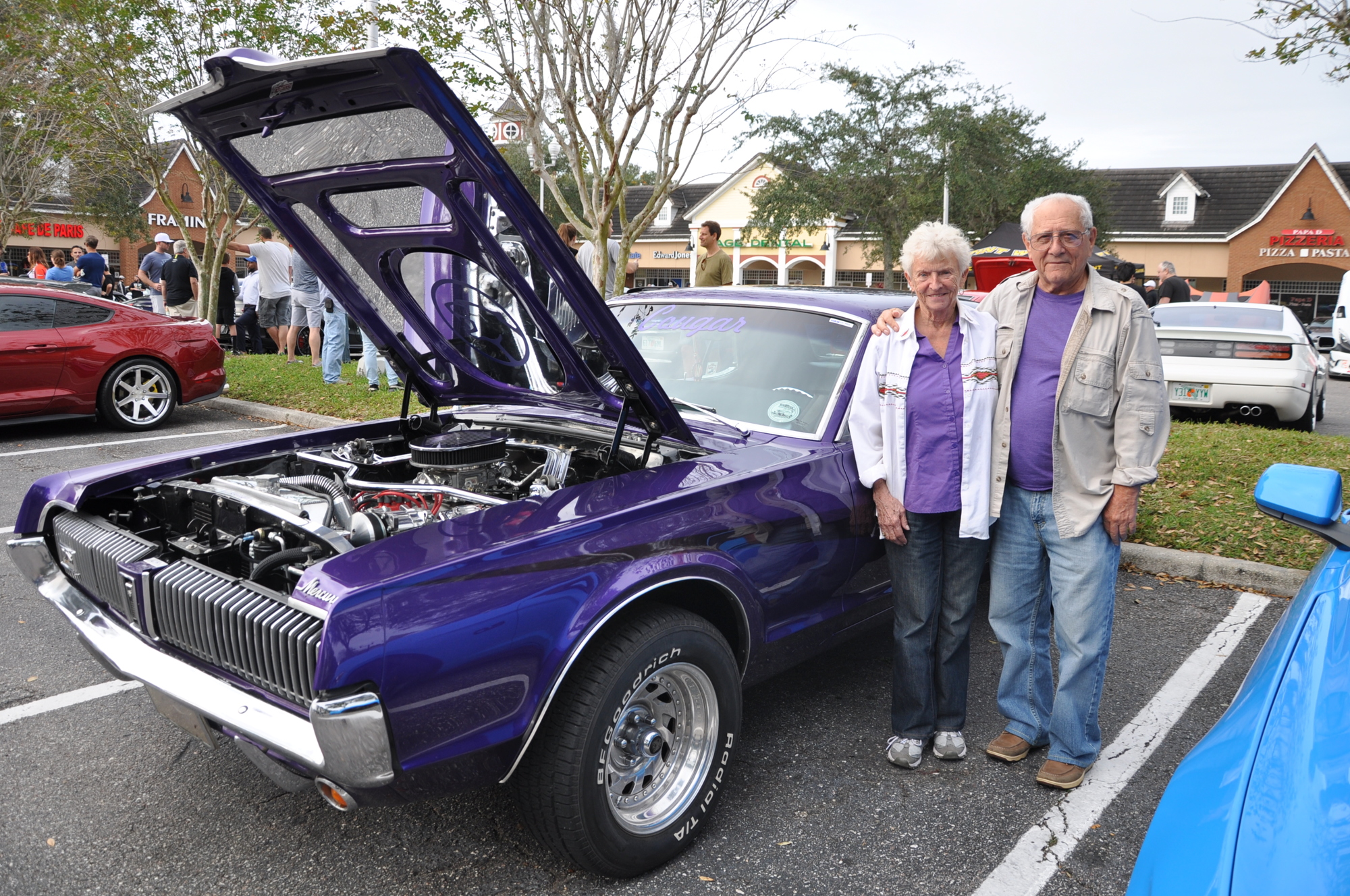 Elaine and Dave Moucatel turned back the clock with their 1967 Mercury Cougar.