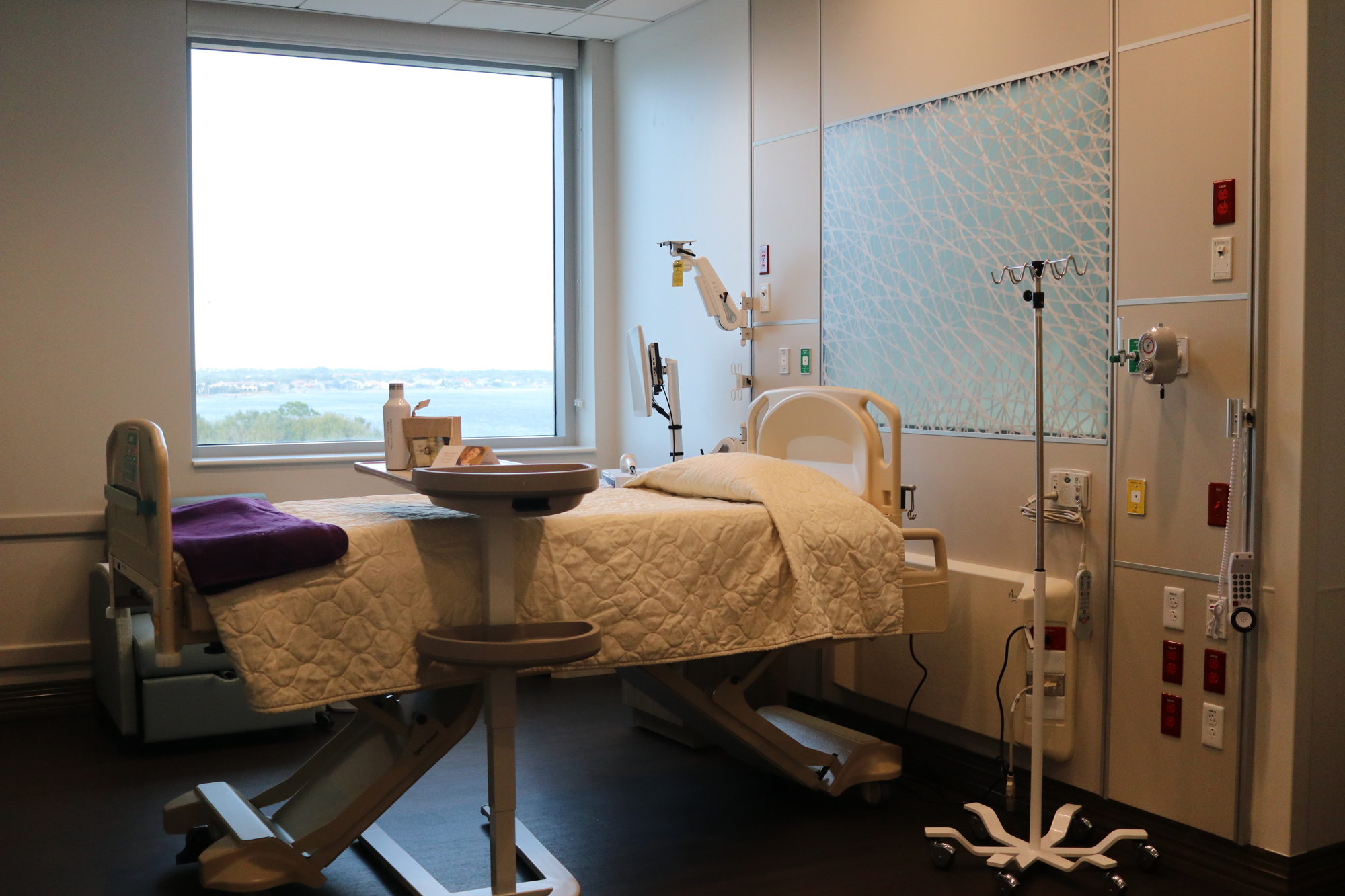The new space at the Orlando Health Dr. P. Phillips Hospital adds 48 new rooms to the facility’s existing 237 beds.