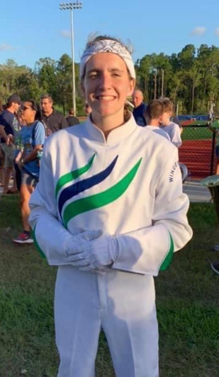 Caleb Foarde was a drum major last year in Windermere High School’s marching band and was planning to return to the trumpet section for his senior year.