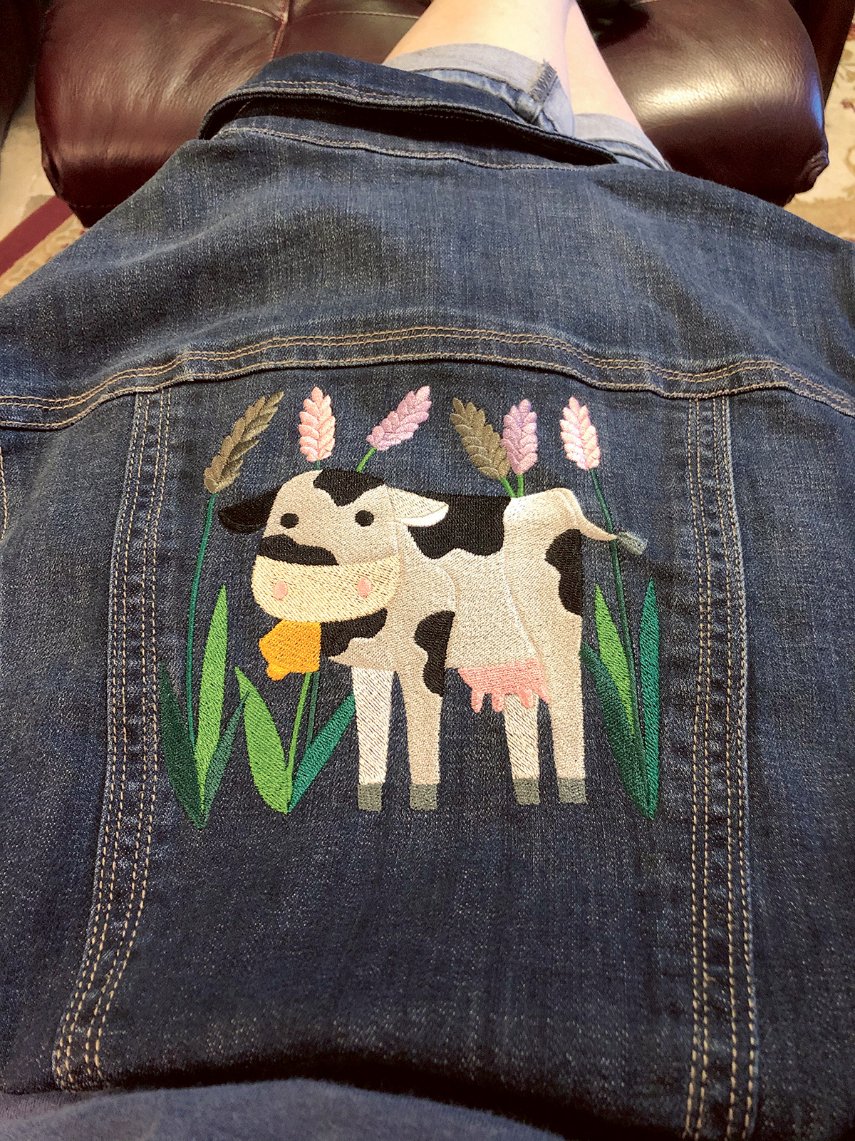 Sheri Geyer has turned a family tradition of sewing — and now embroidery — into a new job. (Courtesy photo)