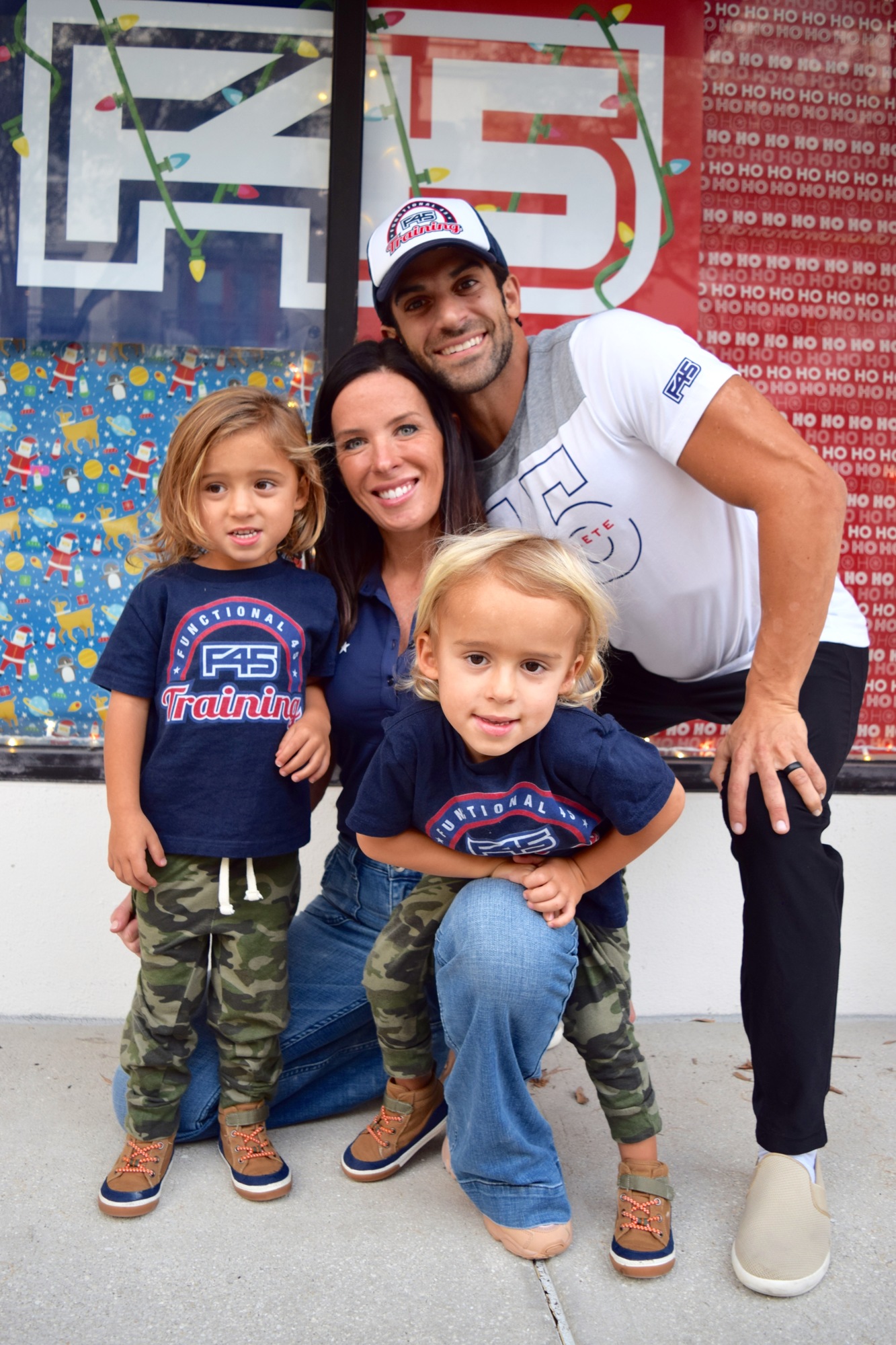 Tara Gally and Rob Strauss — along with their two biggest fans, sons Cash and Carter — are excited to bring F45 Training to Baldwin Park.