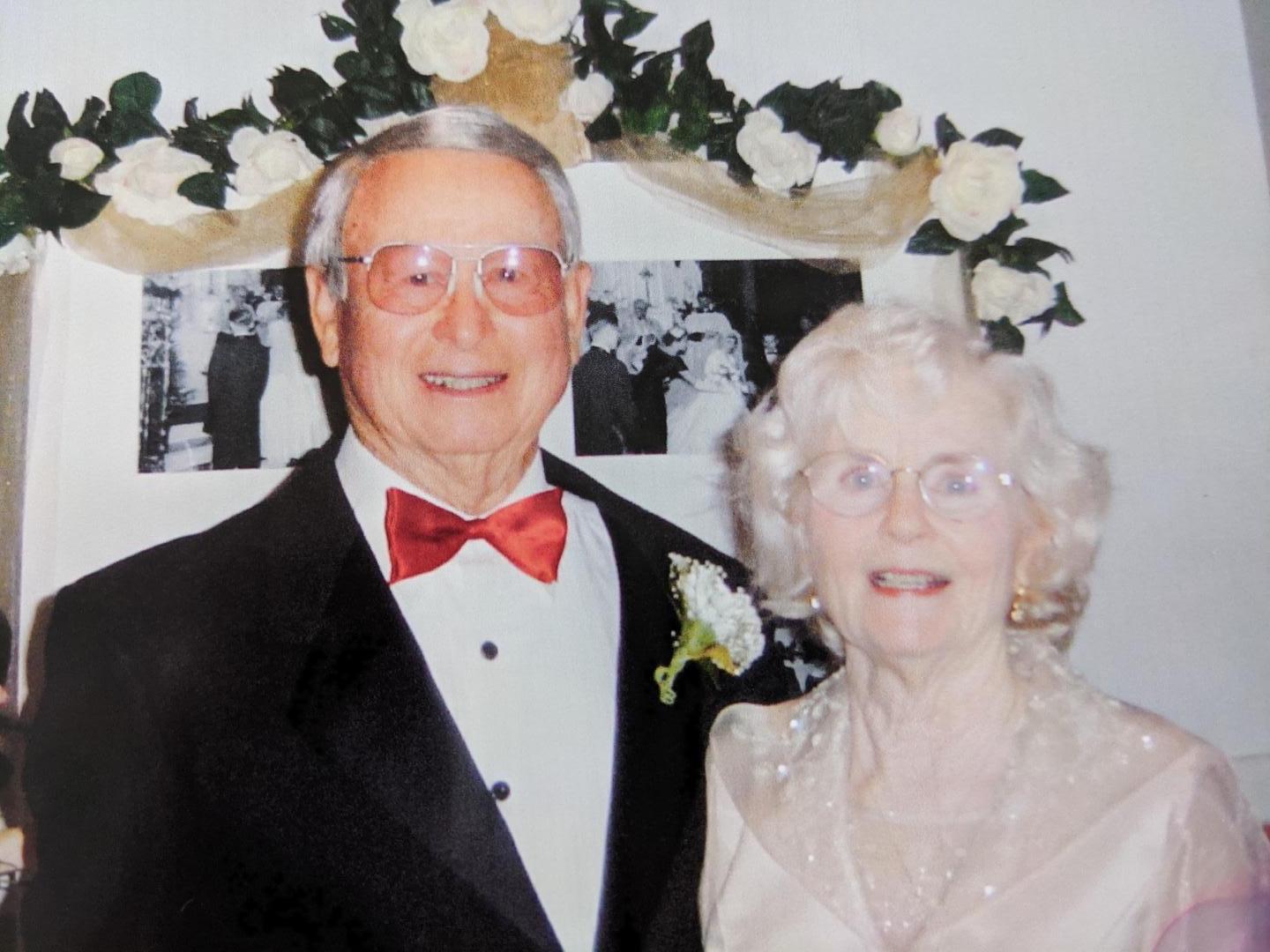 Gene and Ann Spears, pictured at their 50th wedding anniversary, were married for 65 years.