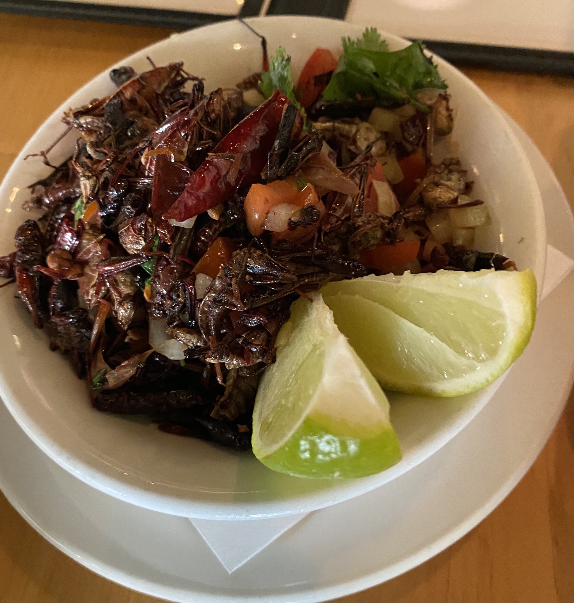 At Kie-Gol-Lanee, chapulines are a delicacy. (Sofia MacMaster)