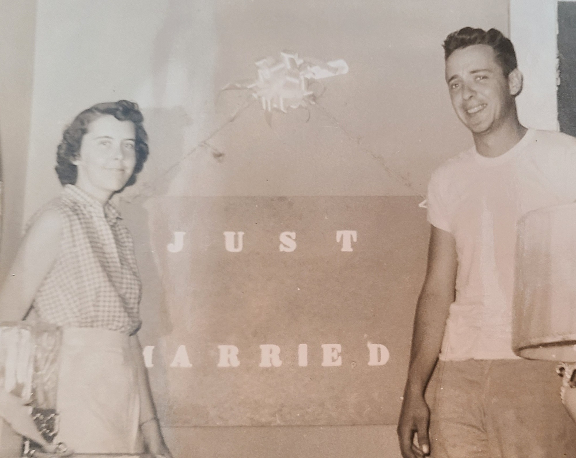 Newlyweds Nadine and Aaron Wilson have been devoted to one another for 66 years.