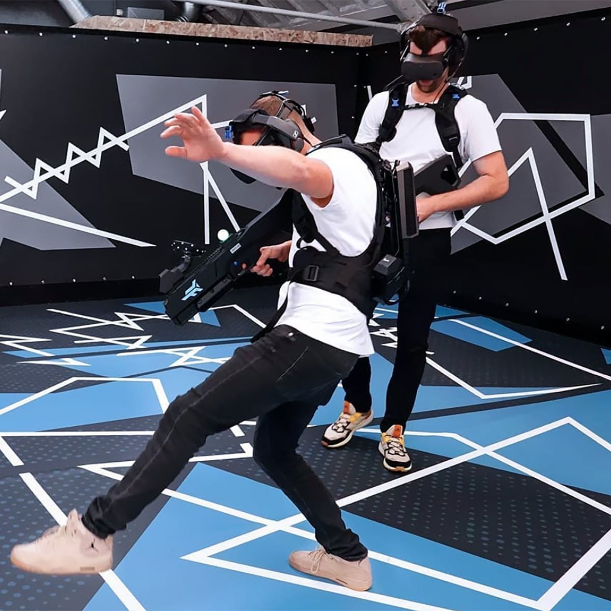 The free-roam virtual reality experience allows participants “the freedom to explore,”