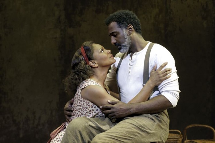 Norm Lewis, pictured here as Porgy with Audra McDonald in the 2012 revival of 