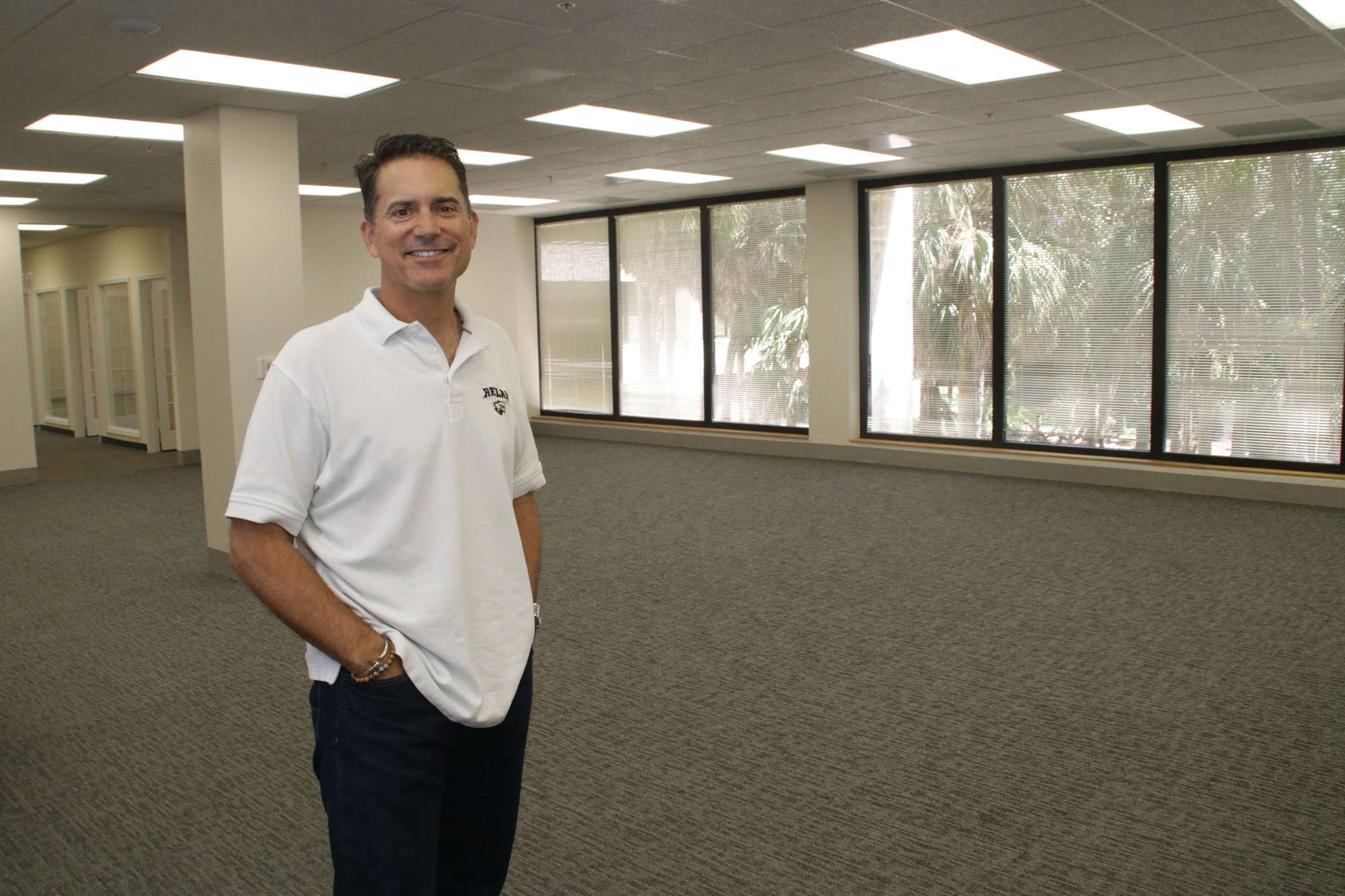 Fuel Capital is occupying only about 20 percent of the 10,000 square feet the company is leasing in Naples. President and CEO Peter Wasmer plans to grow the company to more than 100 employees within five years. JimJett.com photo