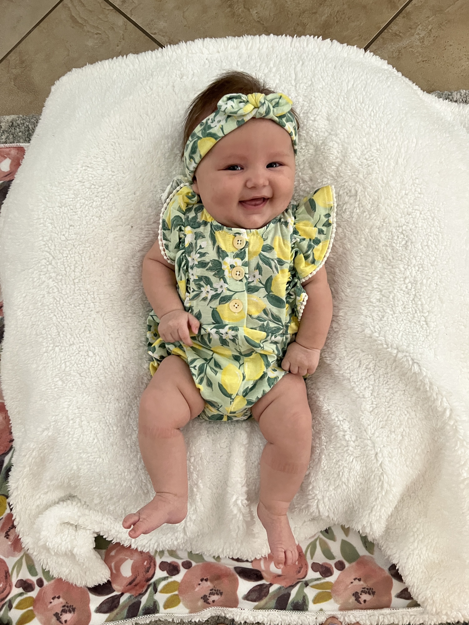 Natalie Poma’s daughter, Elsie, turned 2 months old May 10.