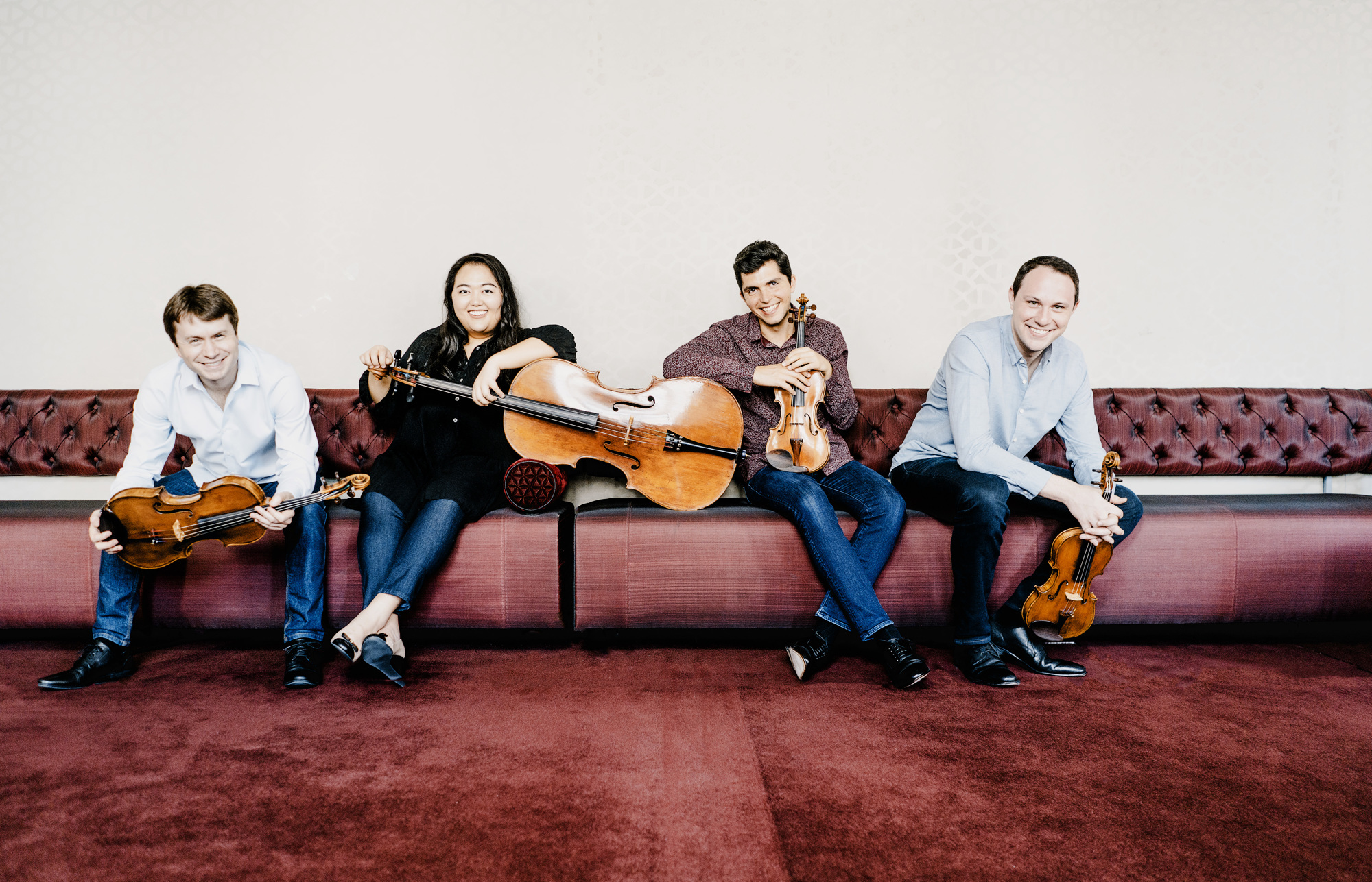 The Calidore String Quartet will serve as guests of honor at the opening event of the Sarasota Music Festival.