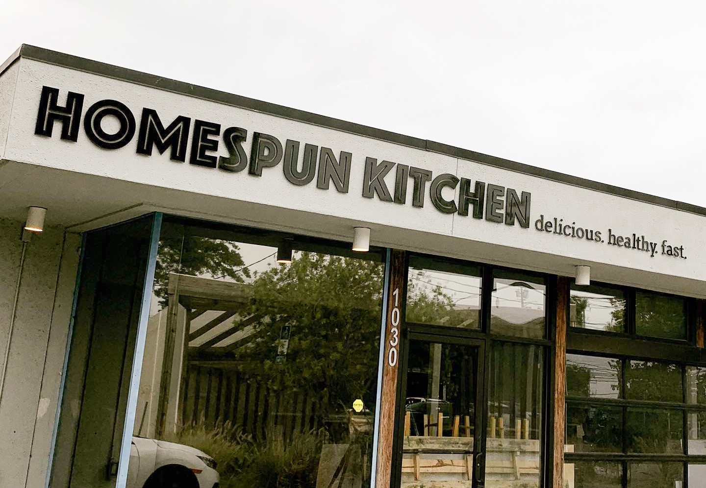 Homespun Kitchen posted this photo of their 1030 Oak St. location on Facebook.