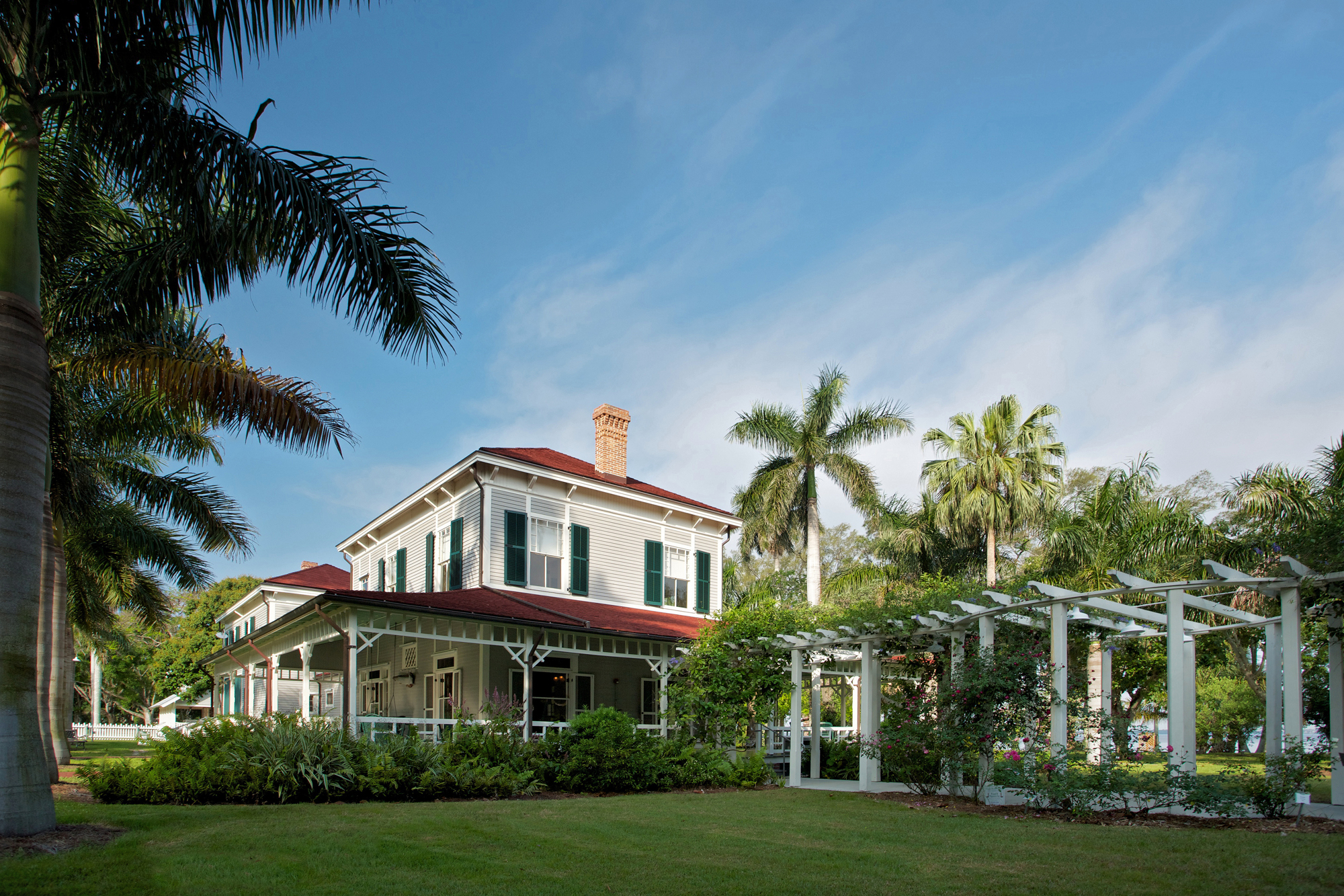 The Edison & Ford Winter Estates is a 20-acre property encompassing a world-class botanical garden, historical museum, laboratory, and the winter homes of two American icons — and buddies — Thomas Edison and Henry Ford. (Courtesy)