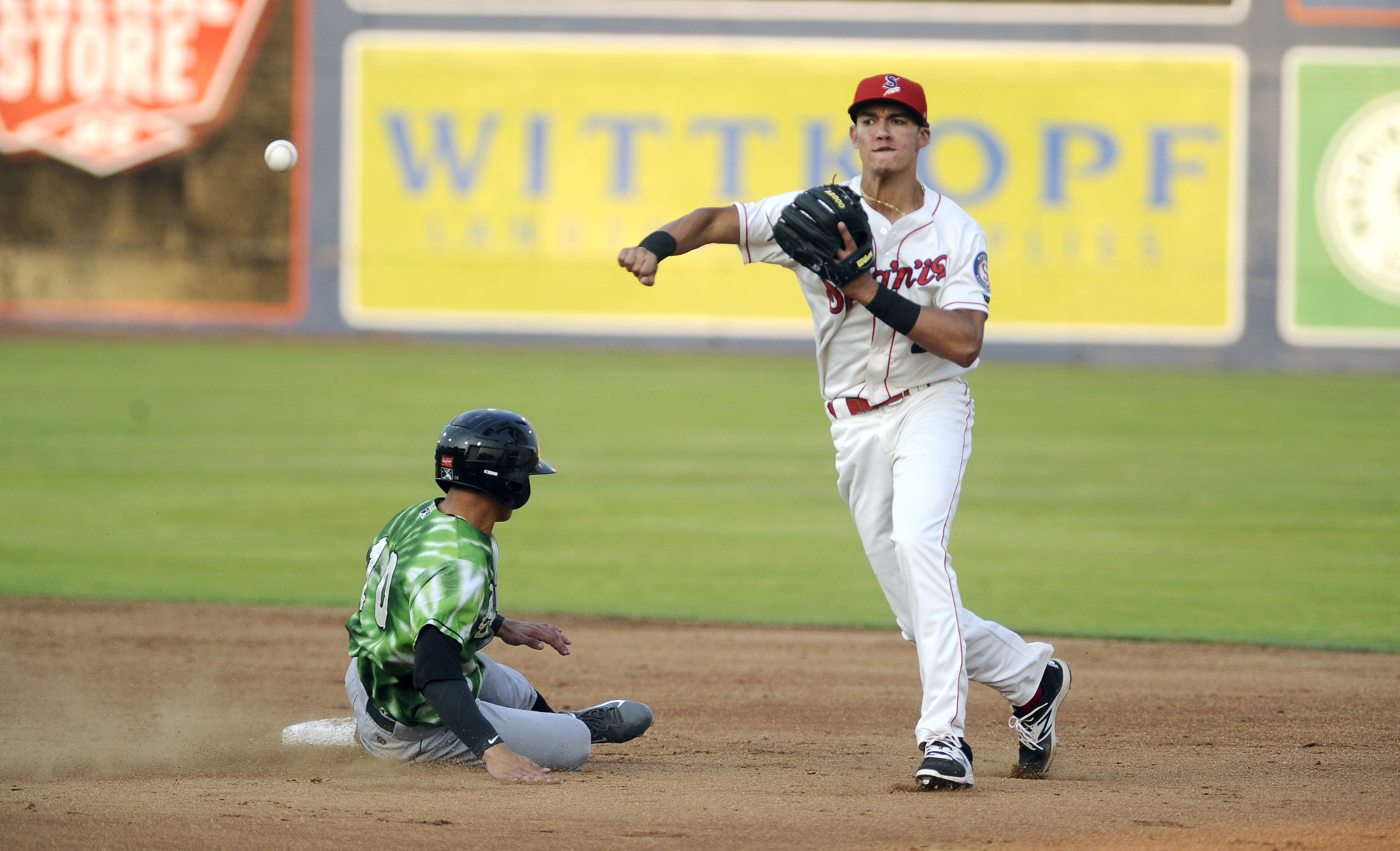 Chris Seise debuted for the Indians August 3. Photo courtesy James Snook
