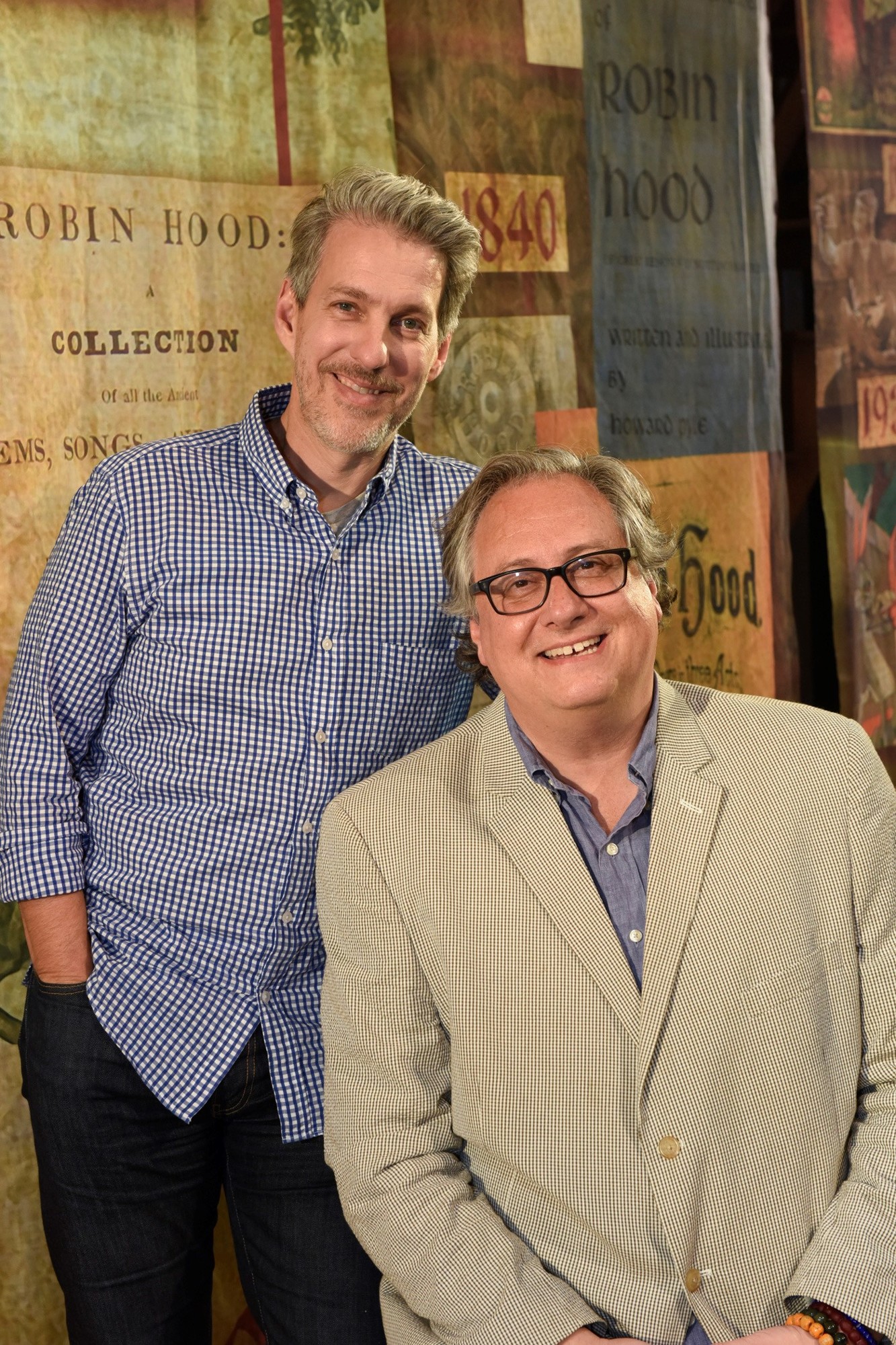 Lewis Flinn  and Douglas Carter Beane, the lyricist and playwright behind Hood, are excited to bring their project to the stage. (Courtesy photo)