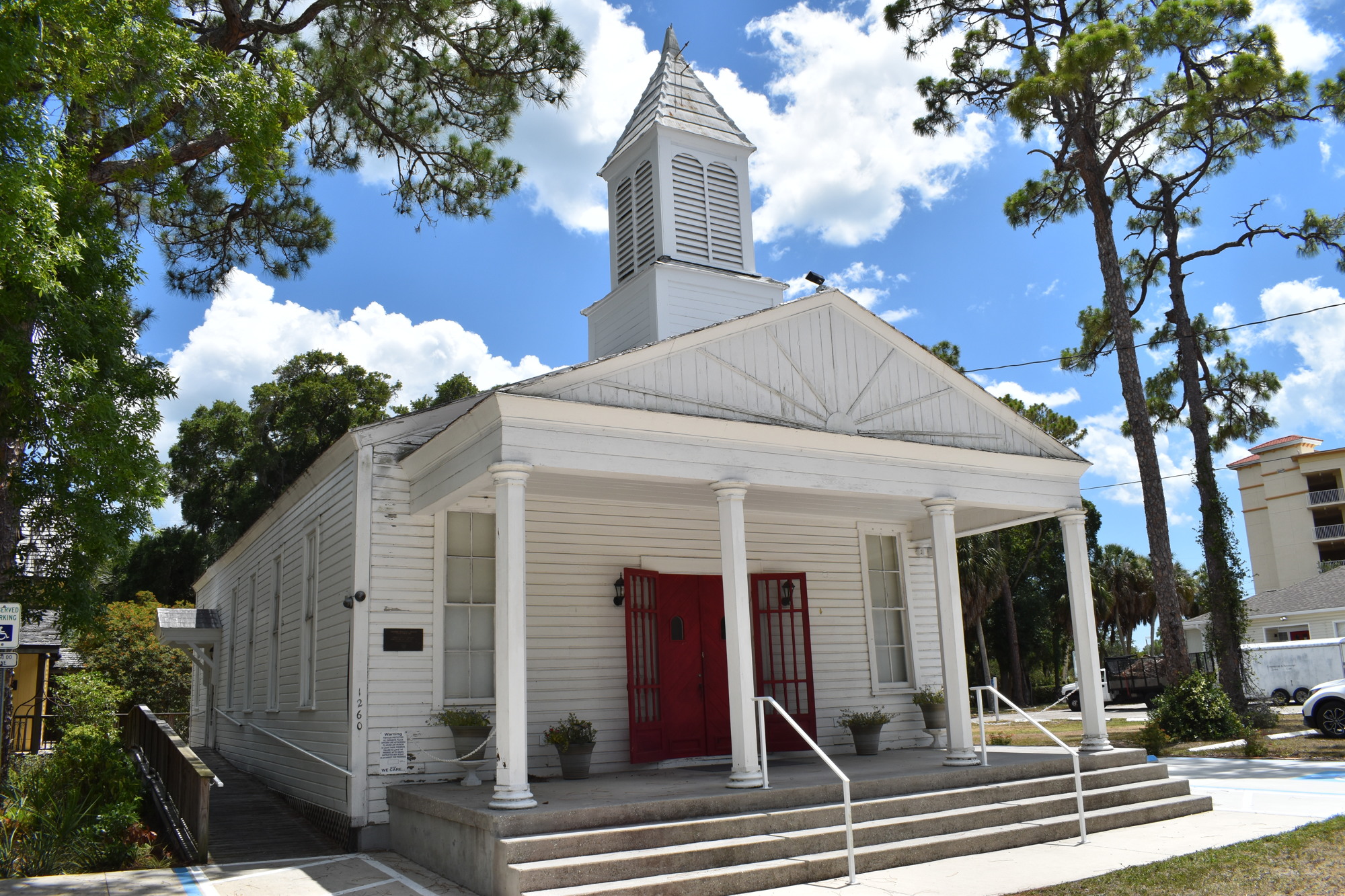 The Crocker Memorial Church was founded in 1901 by Civil War veteran Peter Crocker.