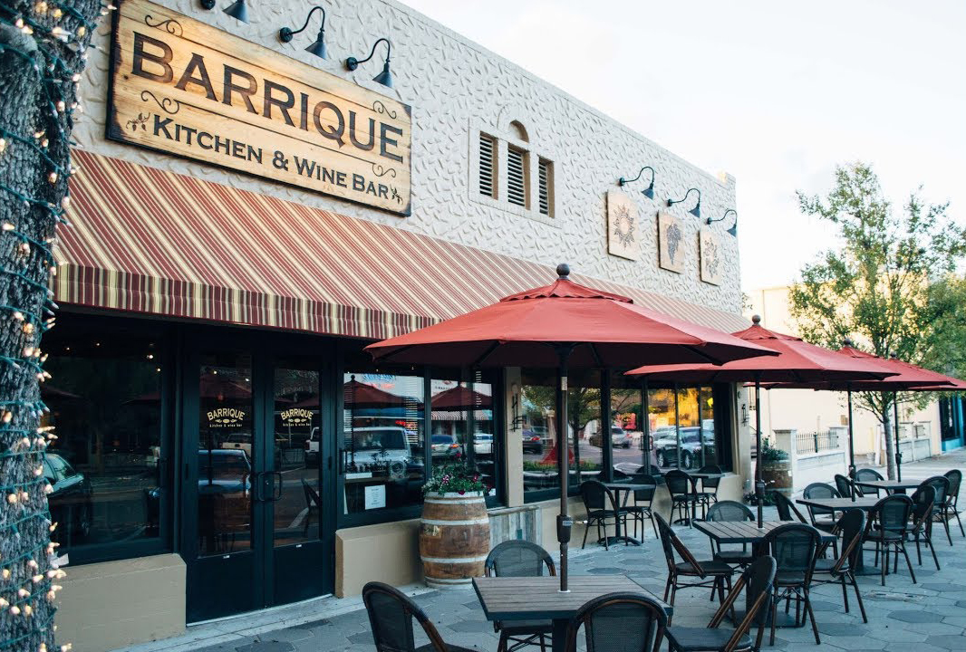 Barrique Kitchen & Wine Bar at 3563 St. Johns Ave in the Shoppes of Avondale closed May 29.