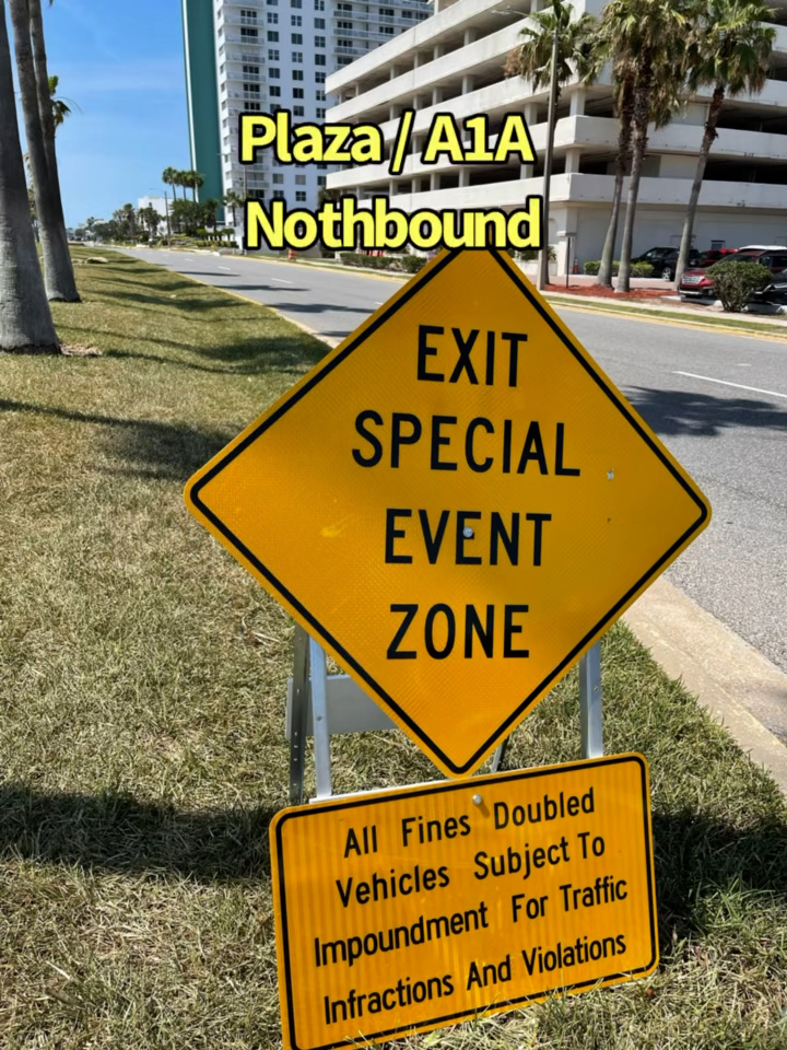 Special event zone Plaza A1A North. Courtesy photo