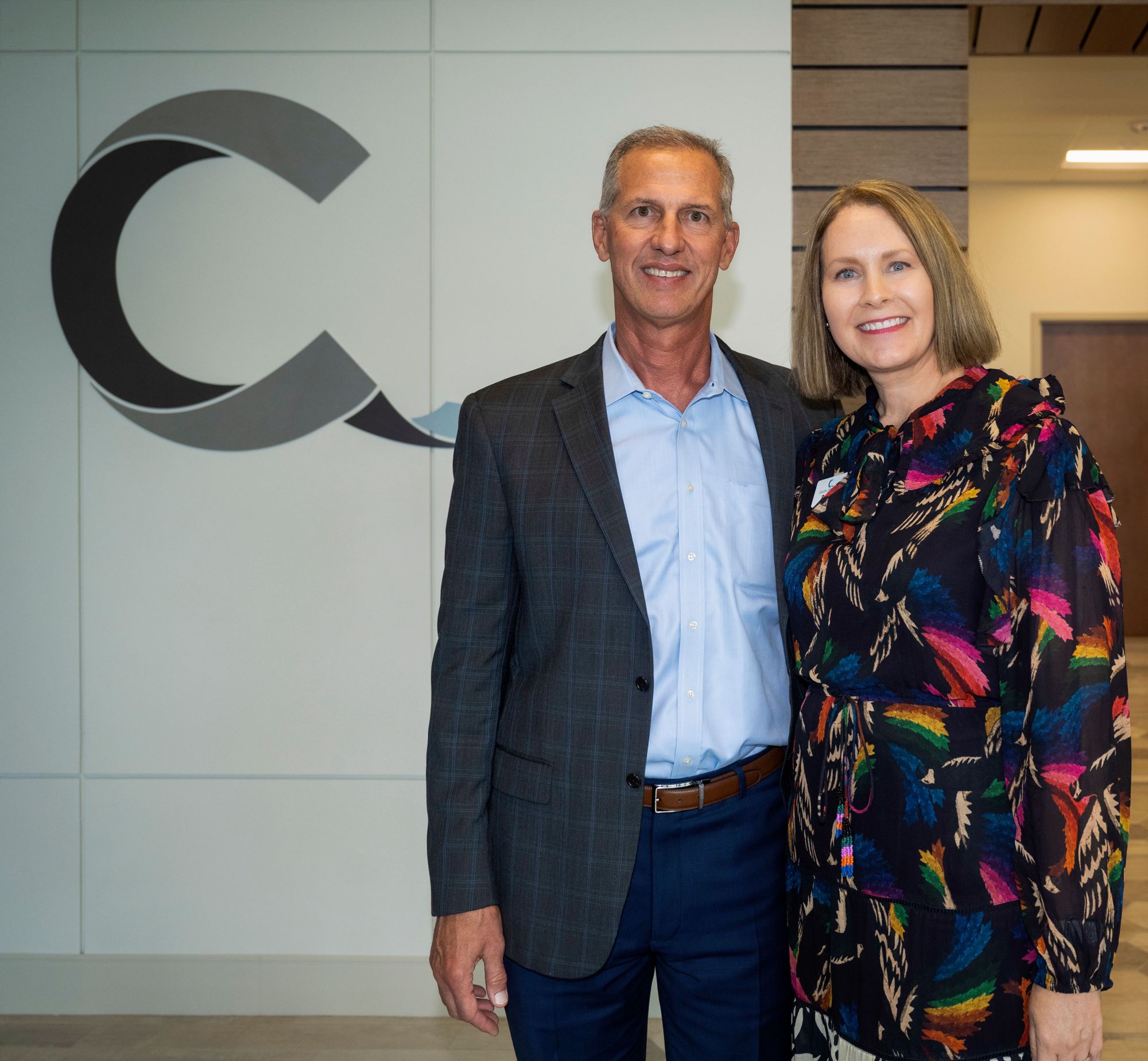 Dr. Arthur Valadie and Paige LeMay. (Photo courtesy of Cliff Roles)