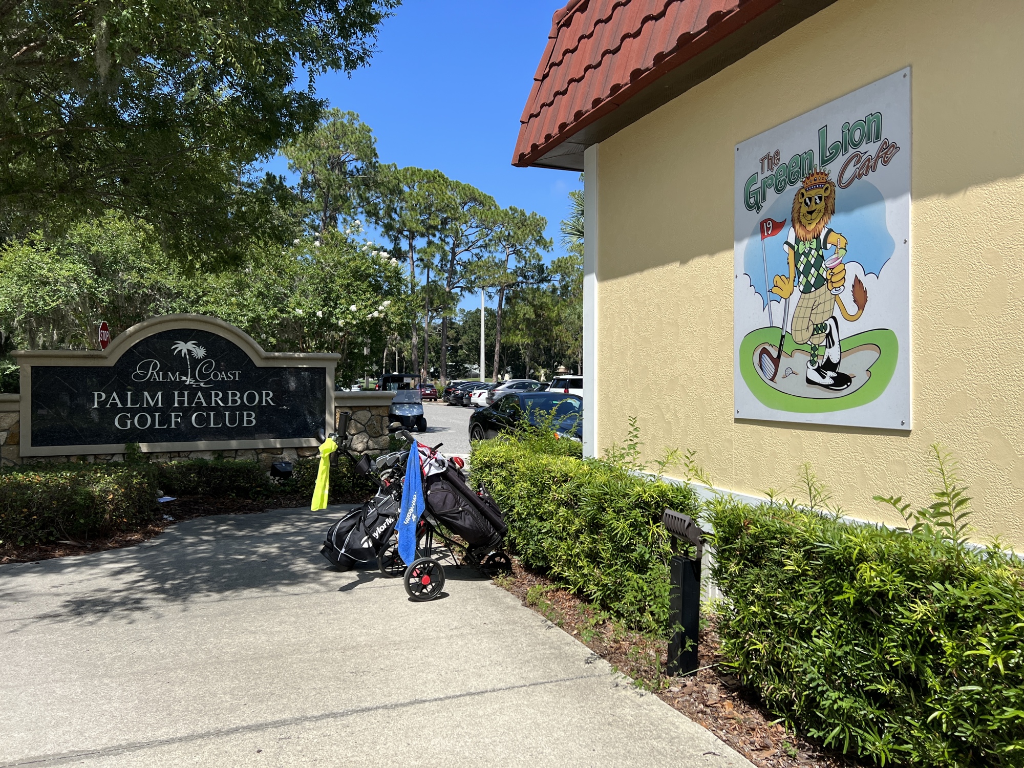 The Green Lion, at the Palm Harbor Golf Club, is an extension of the Golden Lion, in Flagler Beach. Photo by Brian McMillan