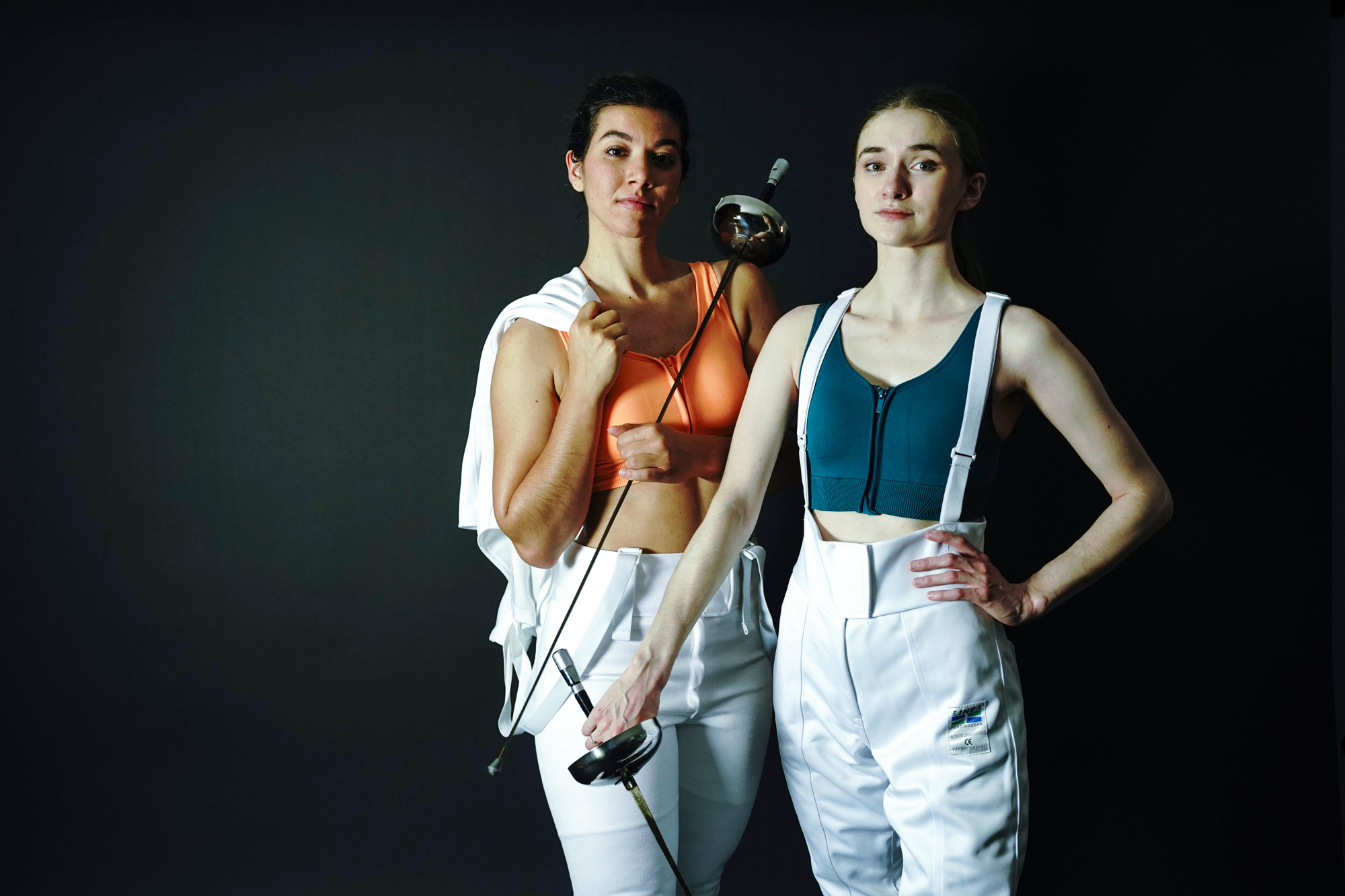 Lea Savola (left) plays Athena and Emma Giorgio plays her foil, Mary Wallace. (Courtesy Photo)