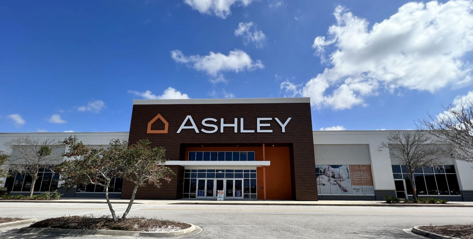 The Ashley HomeStore at St. Johns Town Center.