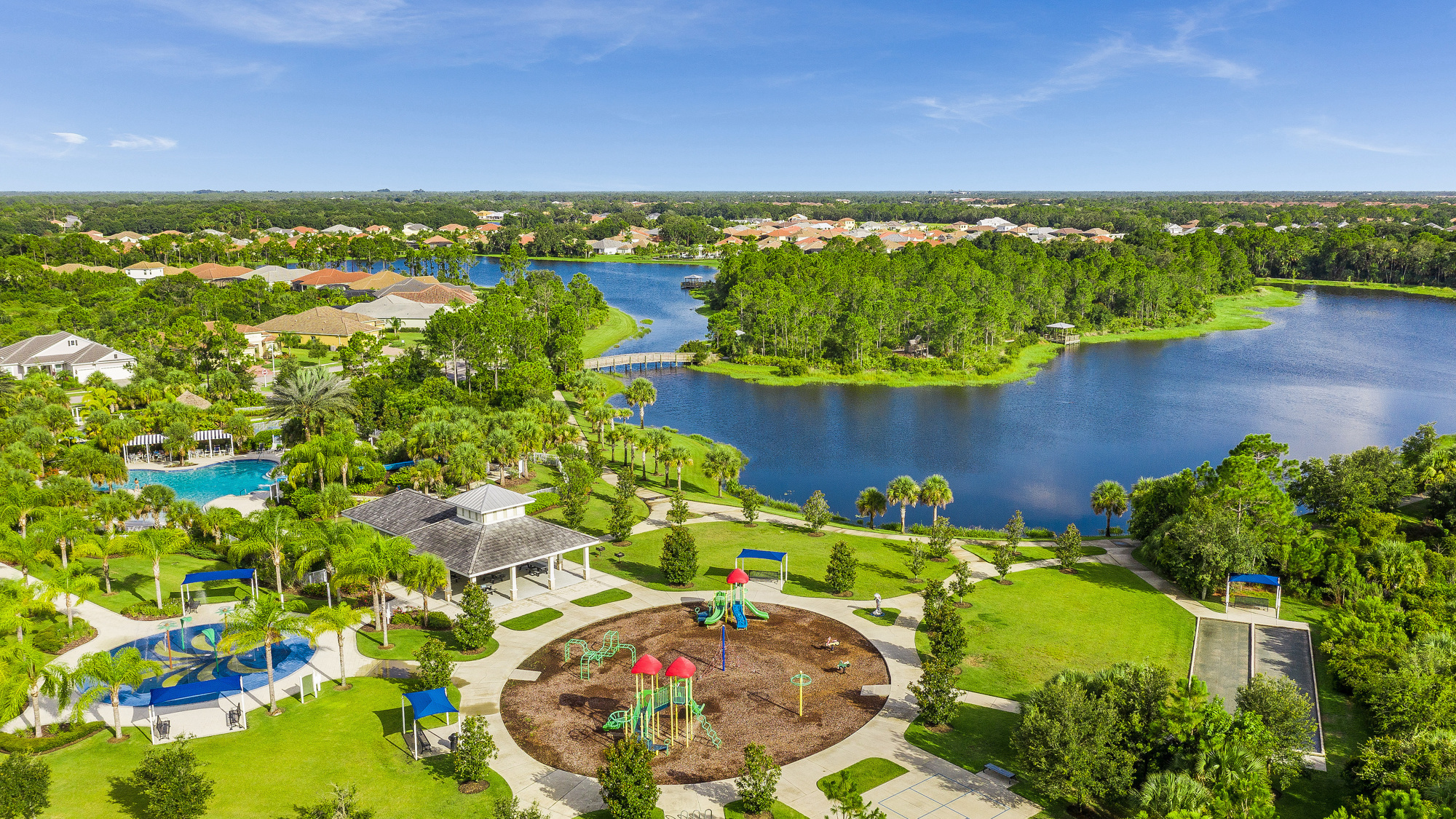 Amenity-rich communities such as Grand Palm by Neal Communities are attracting new construction homebuyers from across the country. (Courtesy photo)
