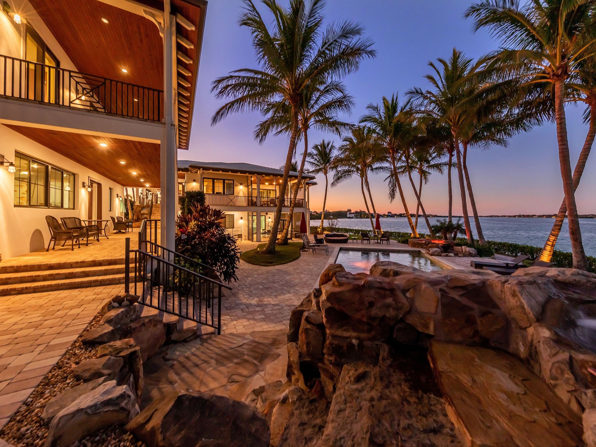 1144 and 1148 Sea Grape Point Road sold for $10.5 million.