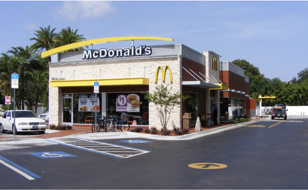 Caspers Co.'s first McDonald's restaurant in Tampa was remodeled in 1999 and continues to operate today. President John F. Kennedy paid it a visit in 1963. (Courtesy photo)