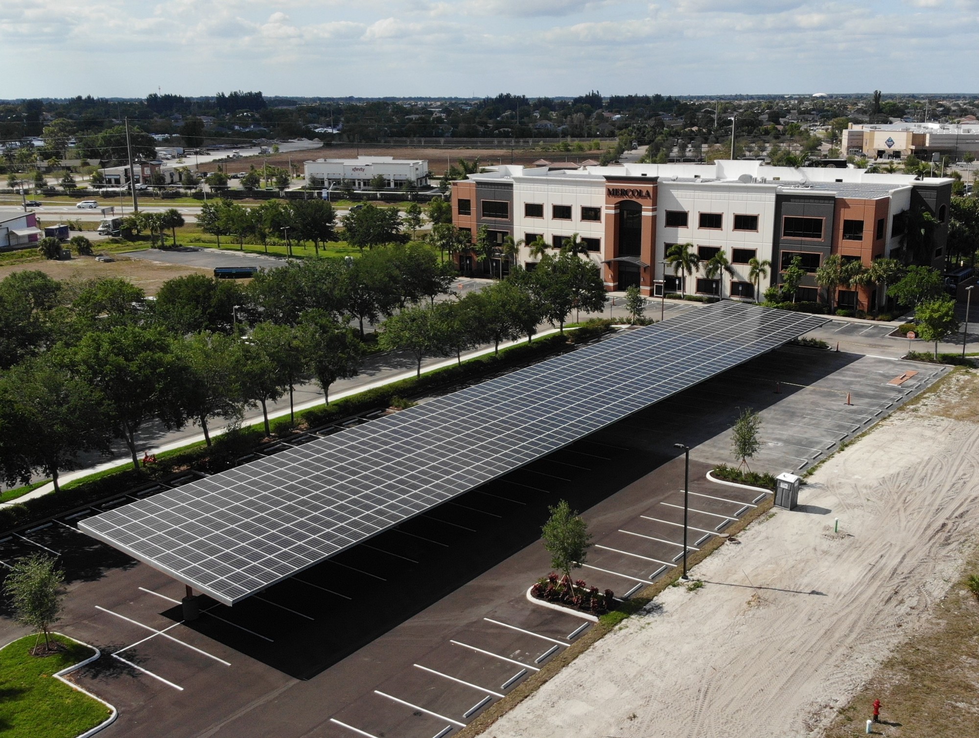 Mercola installed more than $1 million worth of solar panels. (Courtesy.)