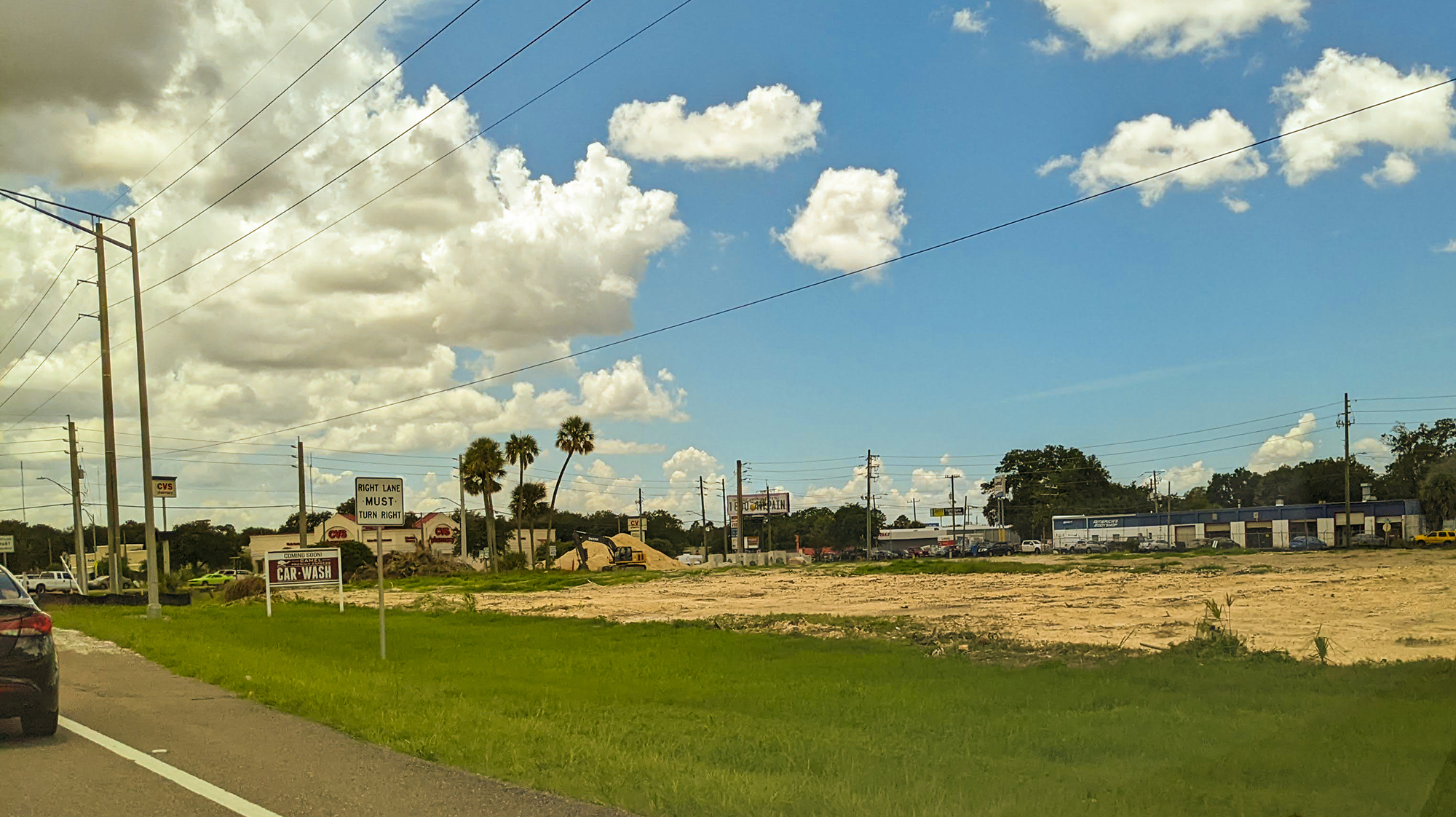 Demolition crews have cleared the area at northwest Atlantic and Southside boulevards.